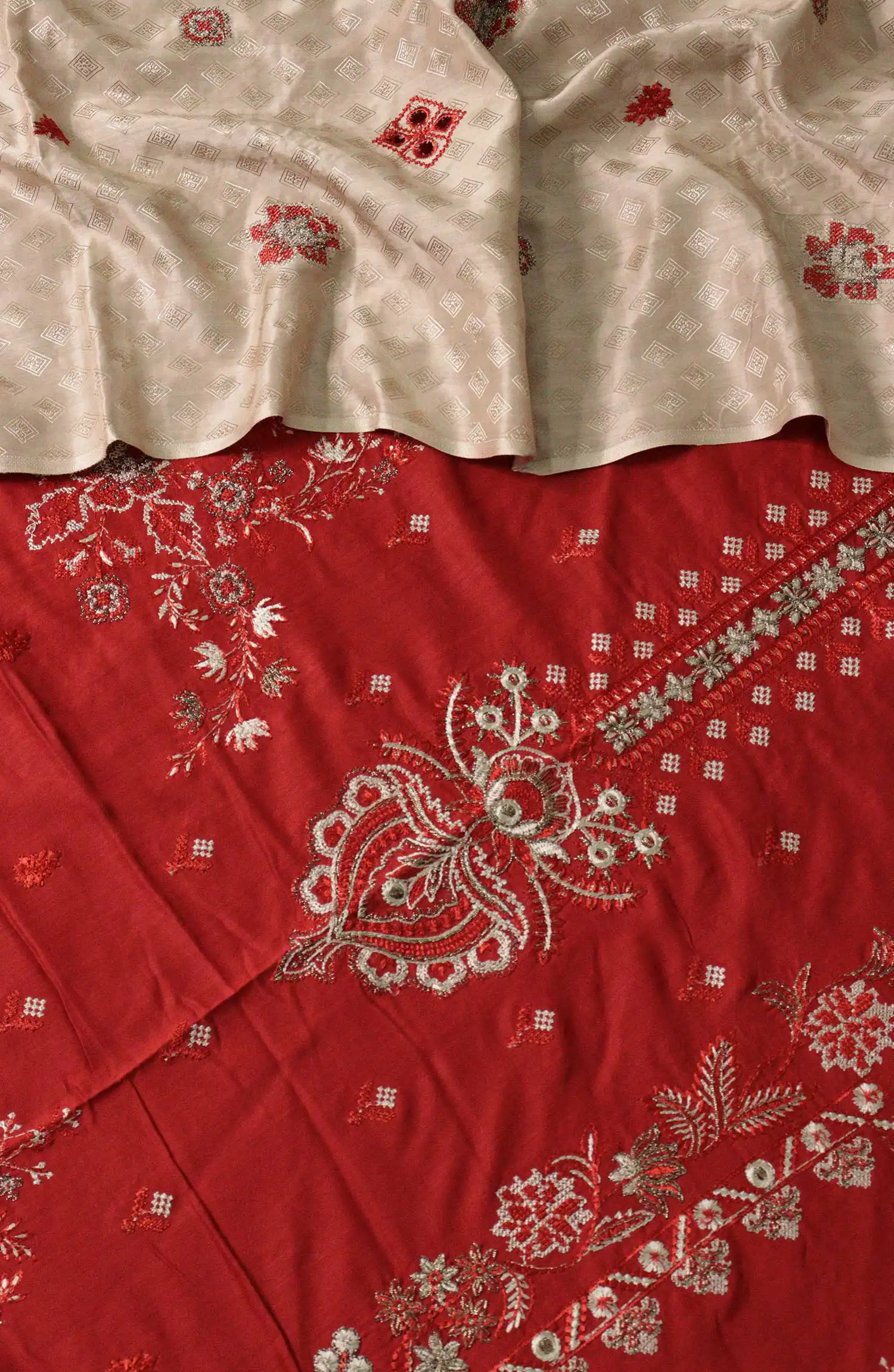 Exclusive Embroidered Viscose Collection by Marjjan - MV 268 D