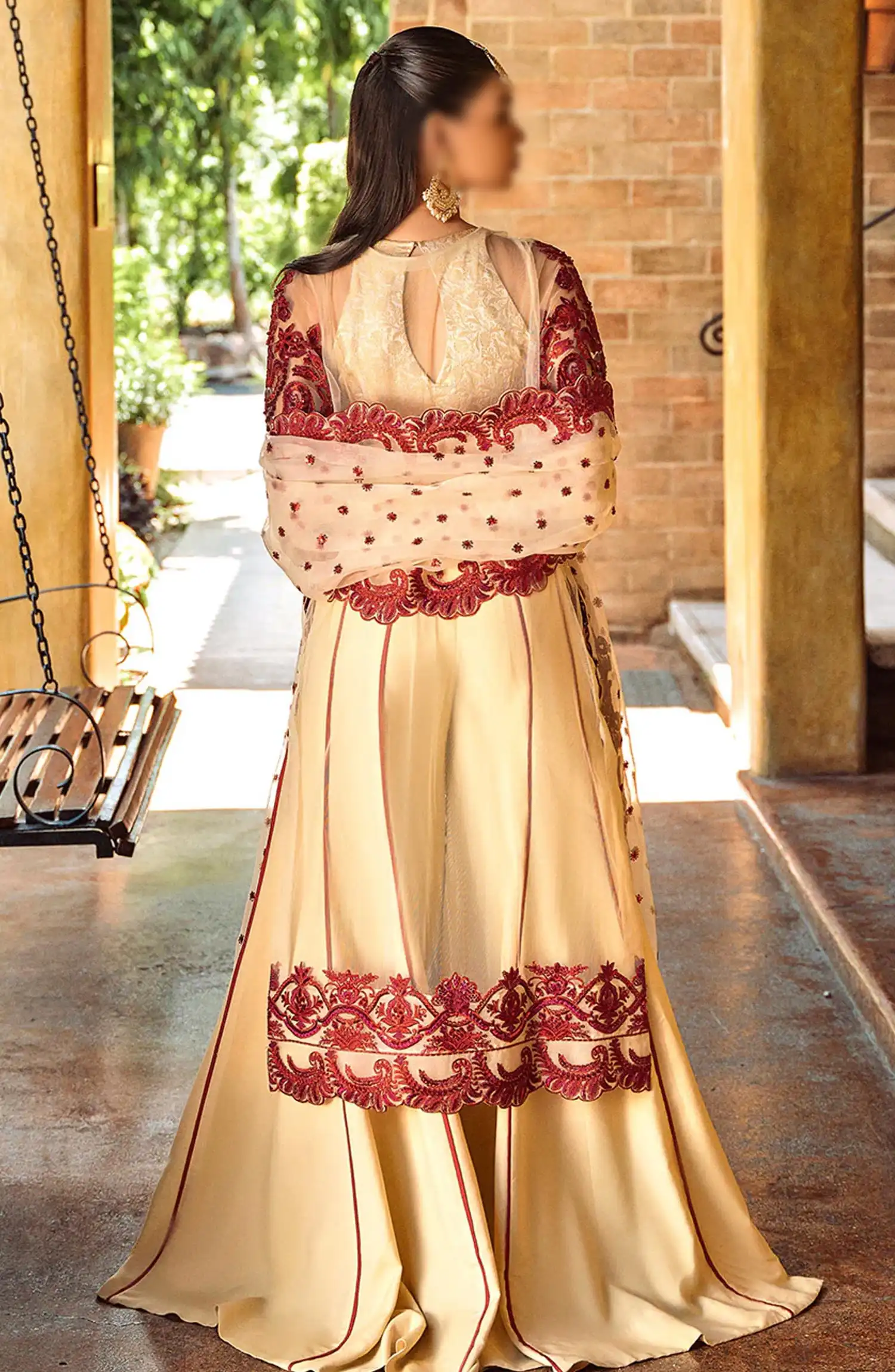 Maryam N Maria Riwayat Luxury Wedding Edit - MW24-557 ONISHA