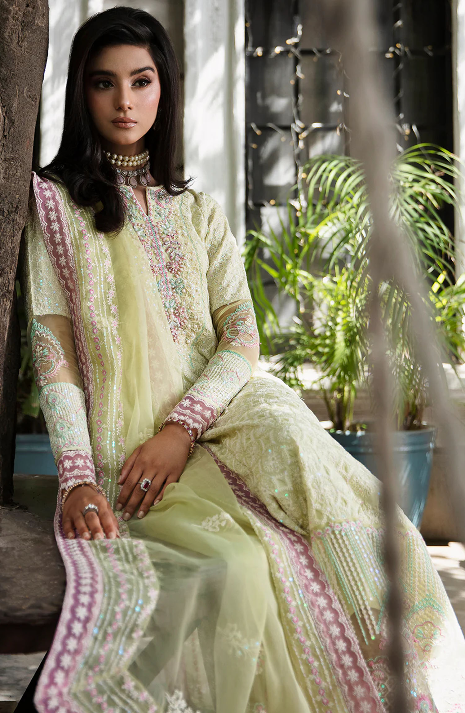 Rang E Noor Festive Collection By Maria Osama Khan - Nargis - Yellow