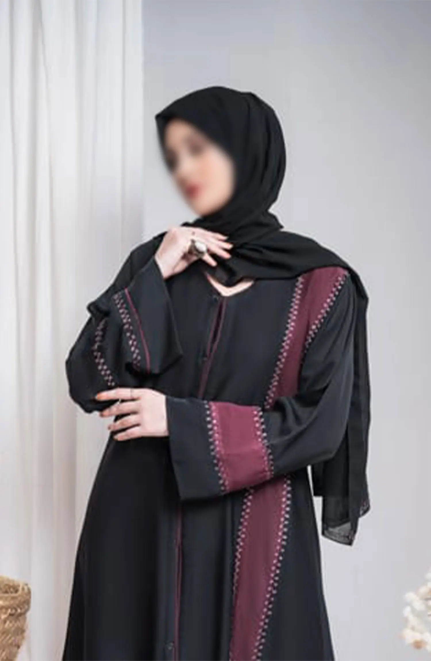 Amna Khadija Nayab Abaya Collection Vol 24 - Neha