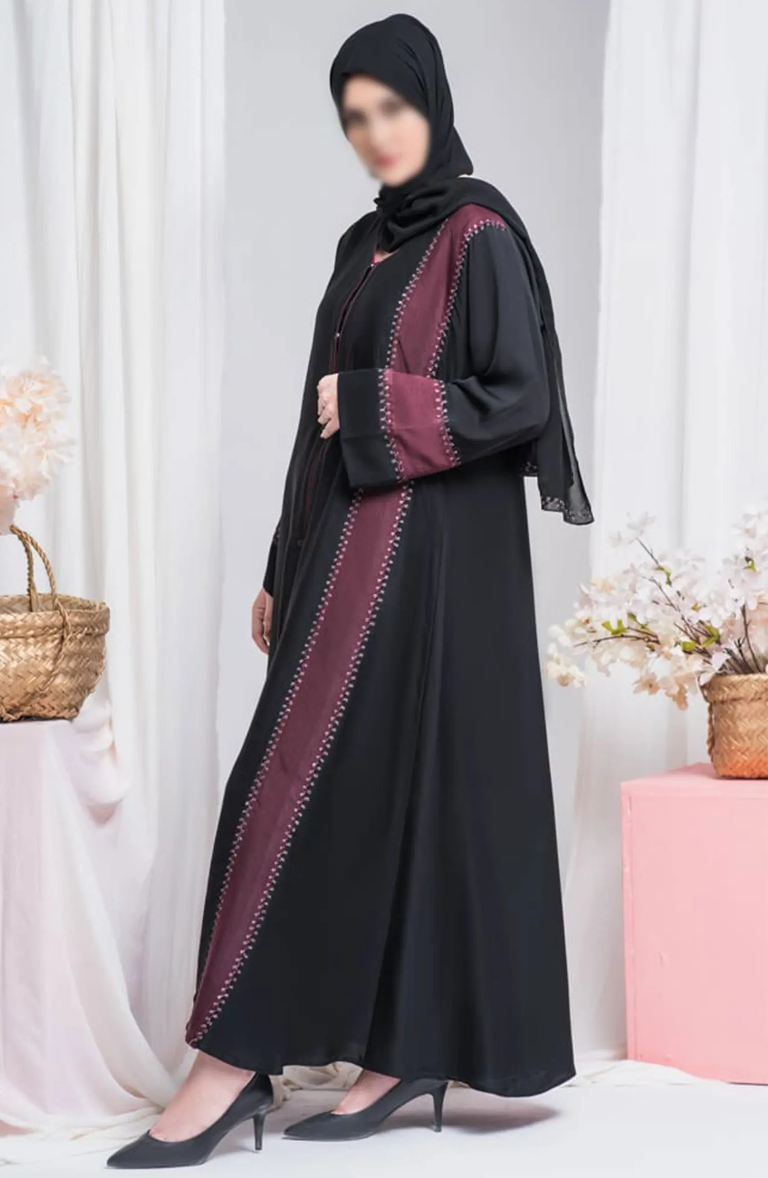 Amna Khadija Nayab Abaya Collection Vol 24 - Neha