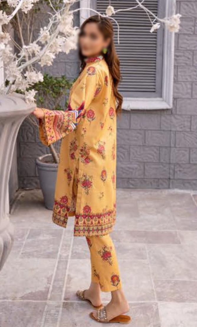 NUR Printed 02 Piece Khaddar Collection NK 02