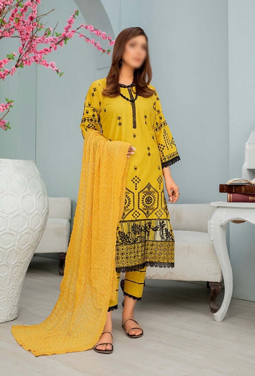 NKLC 07 Norma Kaamal ChikanKari Eid Festive Collection