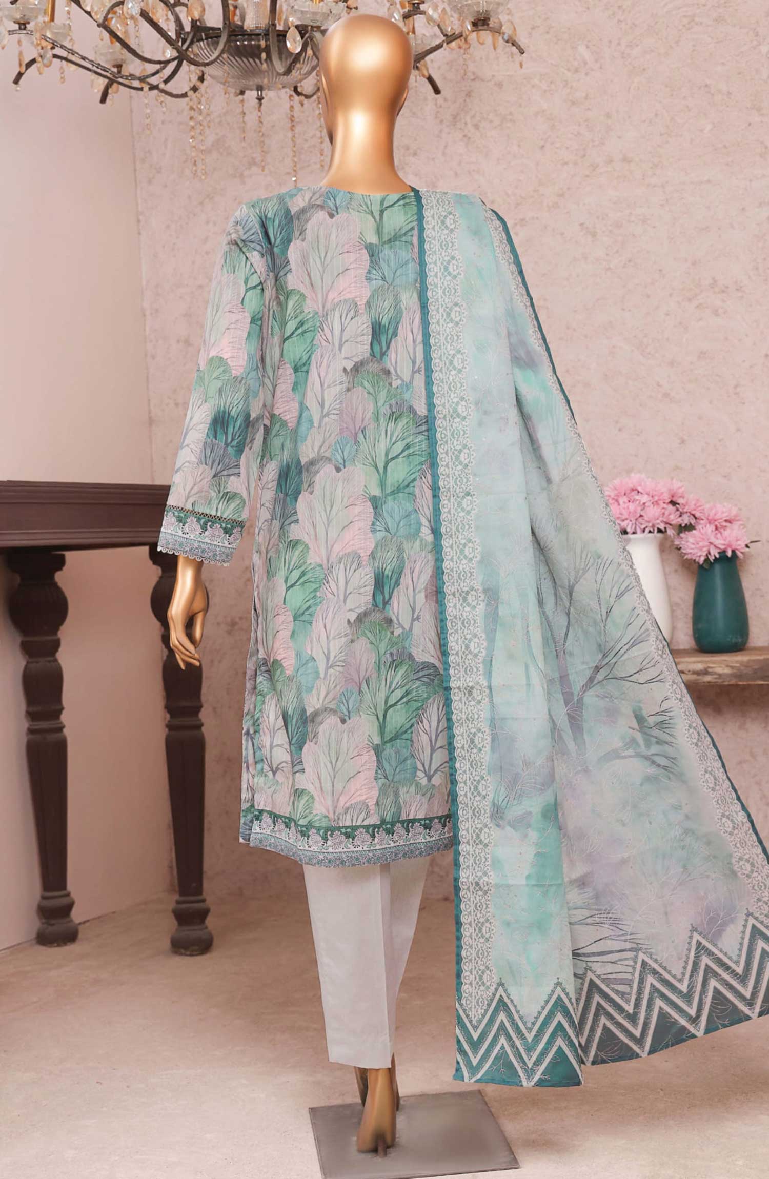 HZ Nayab Printkari Doriya Embroidered Collection - NPE 03