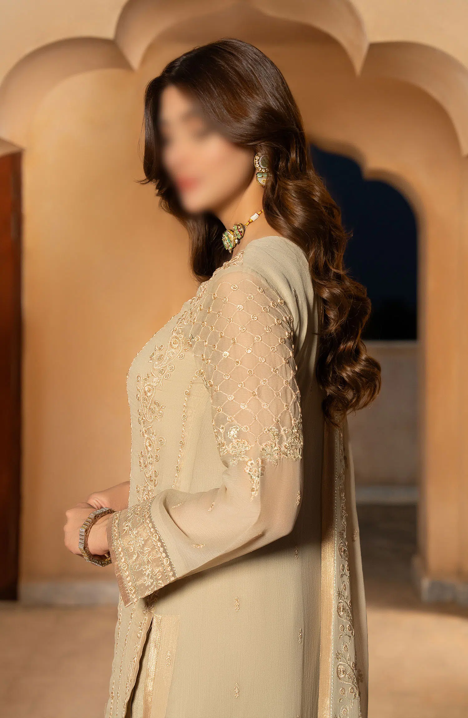 Afsanay Unstitched Luxury Chiffon Collection - NUR