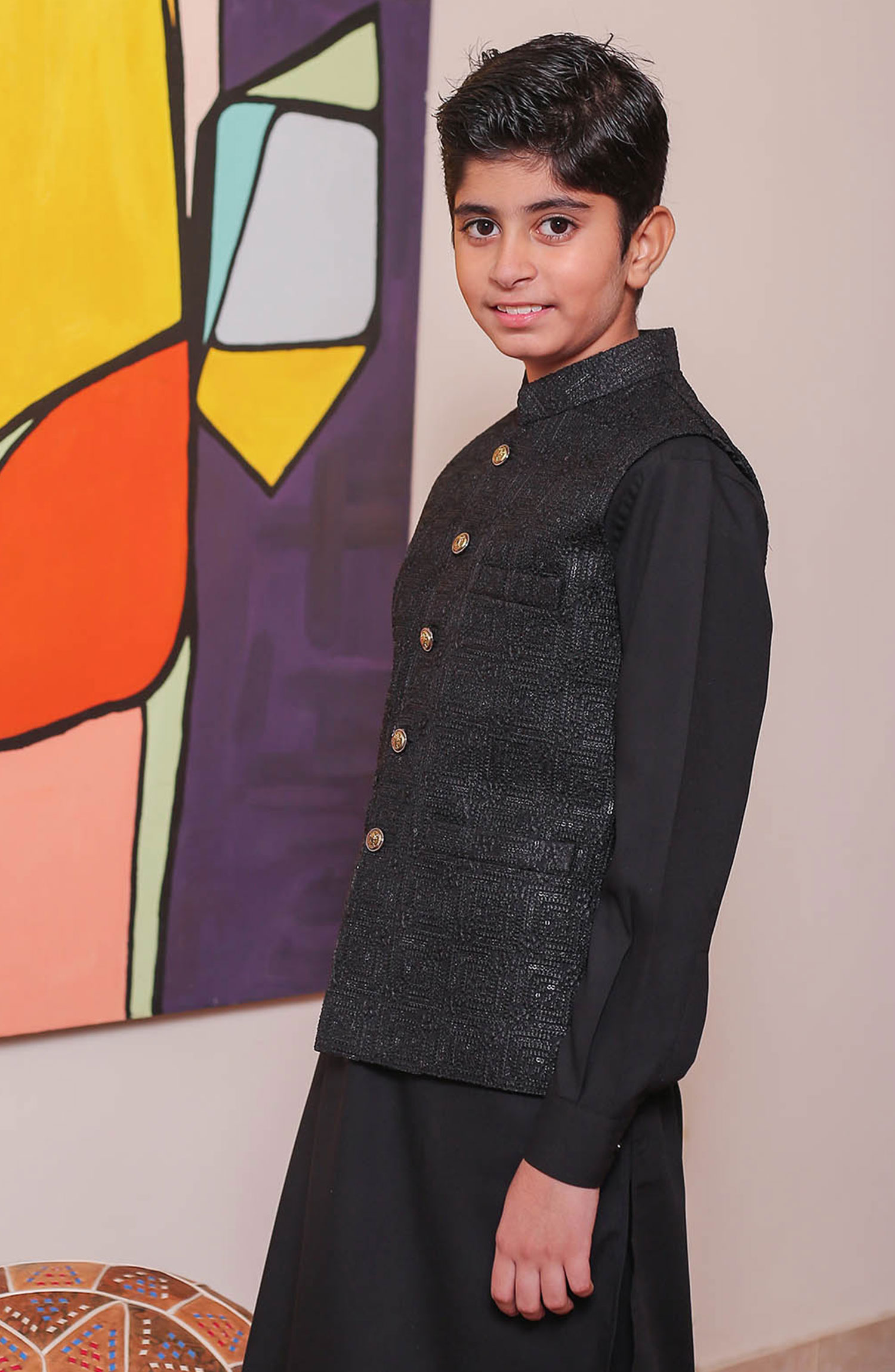 Real Image Kids Waist Coat and Prince Coat Collection 2024 - OKW 124