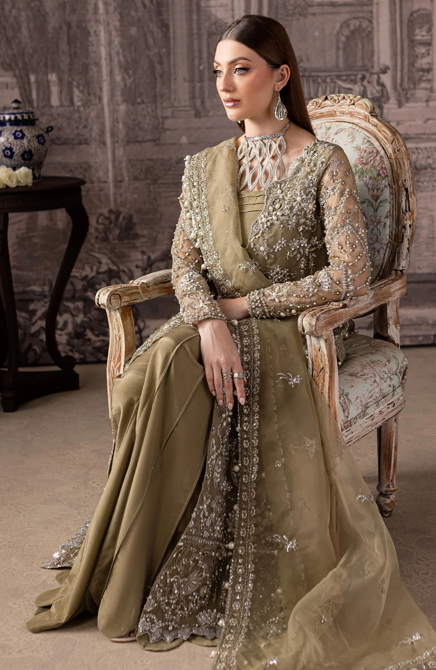 Mystara Wedding Festive Luxury Collection By Maria Osama Khan - Oraya