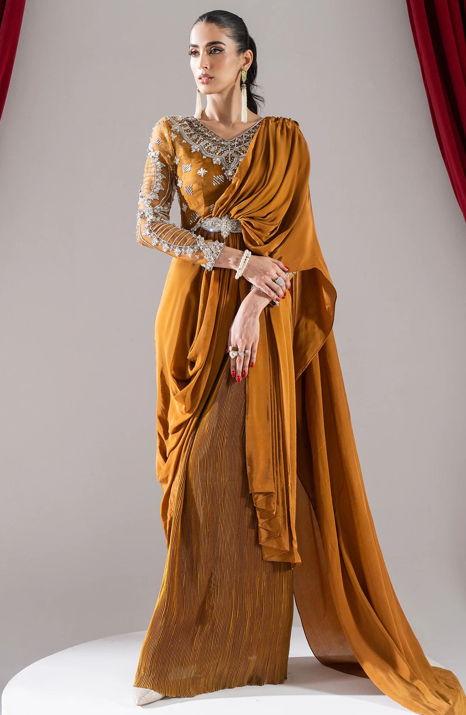 Celeste Formal Luxury Collection By Maria Osama Khan - Orion