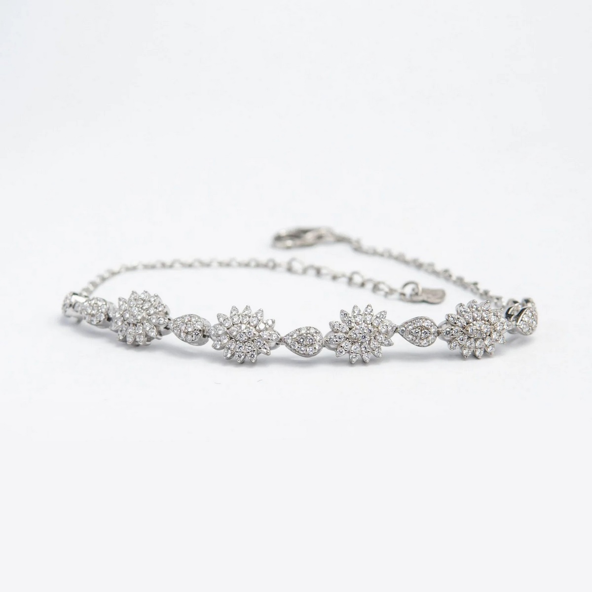 OVAL CUBIC BRACELET YKL Jewellers Bracelet Collection