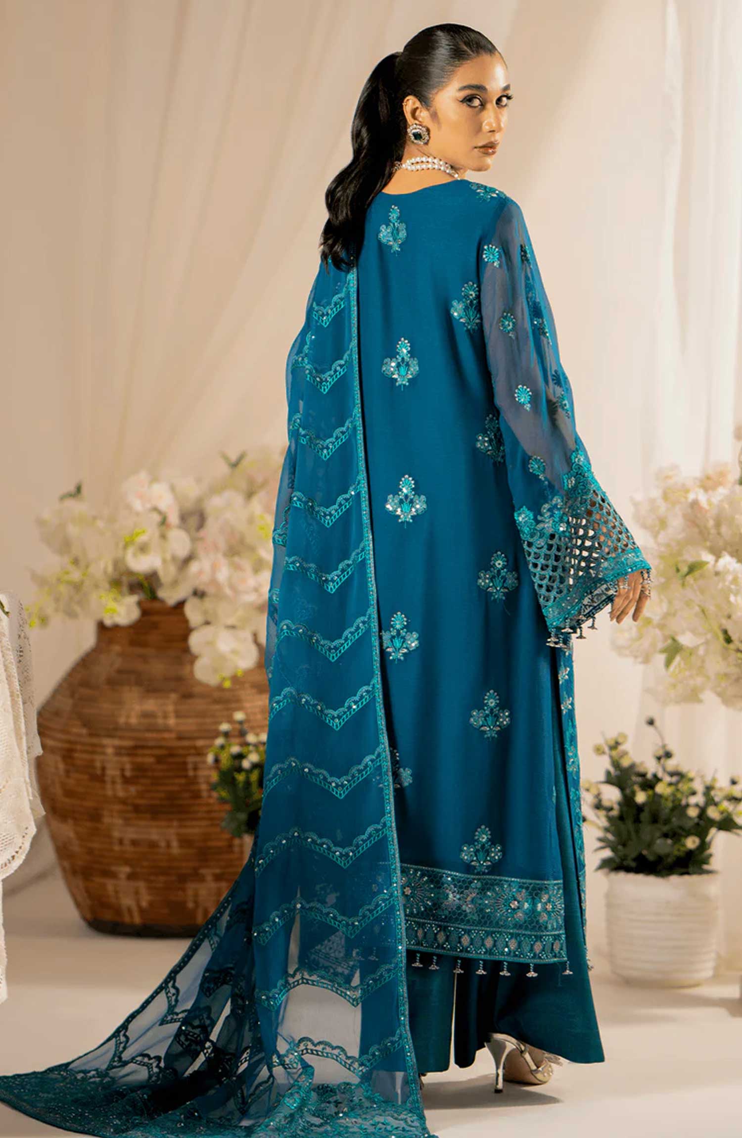 Lamisah Luxury Chiffon Unstitched Collection By Lavish Premium - Passion Fixation