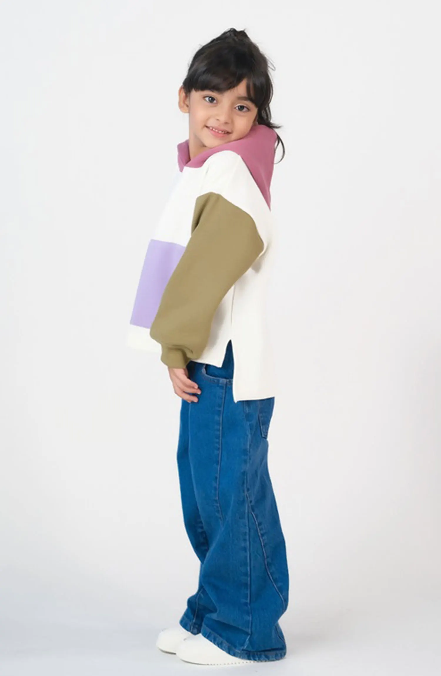 Sprinkles Kids Winter Collection - Pastel Panel Hoodie