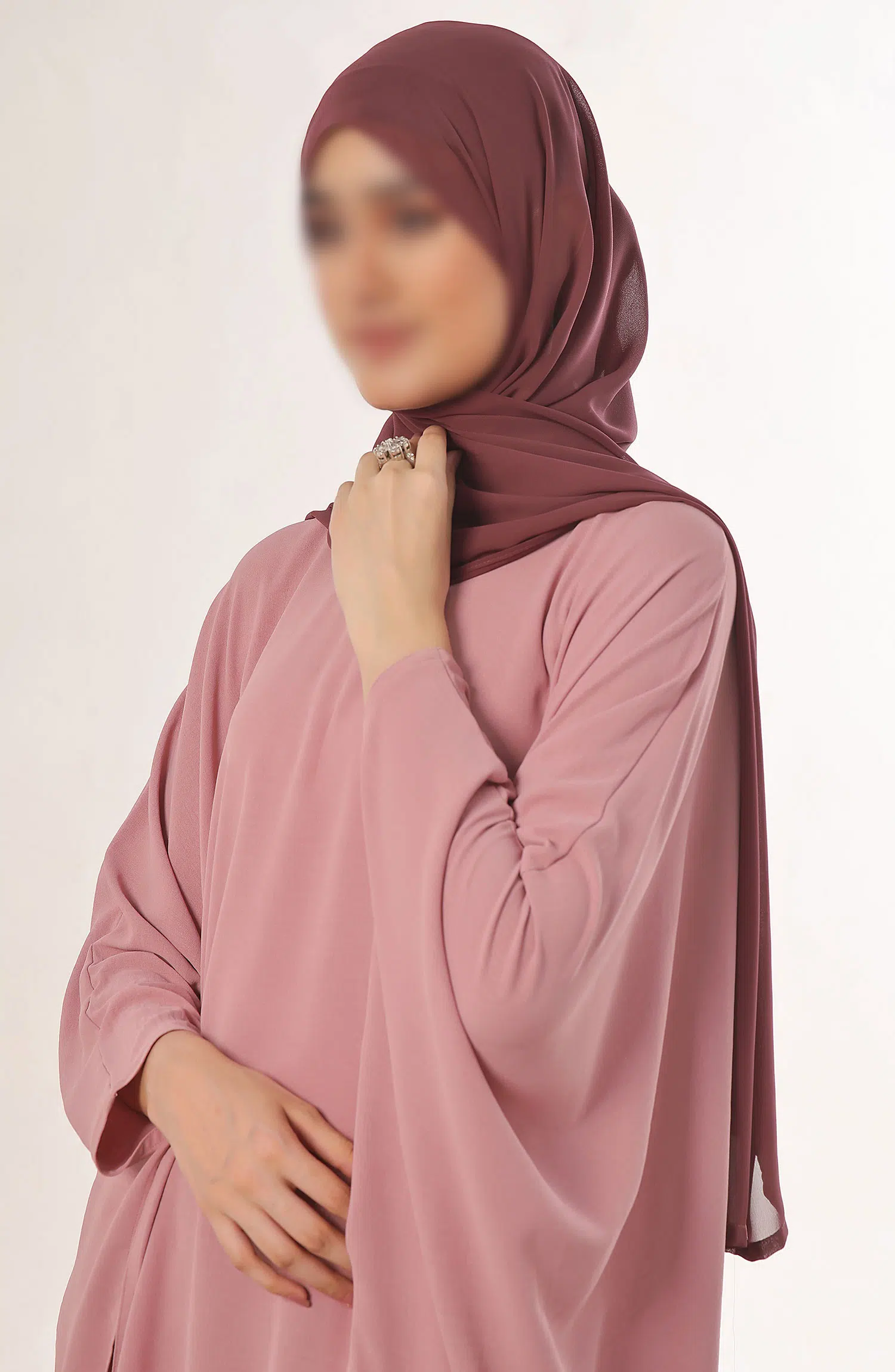 Nayab Abaya Collection By TGM Vol 25 - Pink Paradise