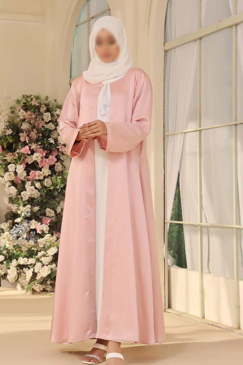 Nayab Abaya Collection Vol 22 by Amna khadija - Pink Wonder