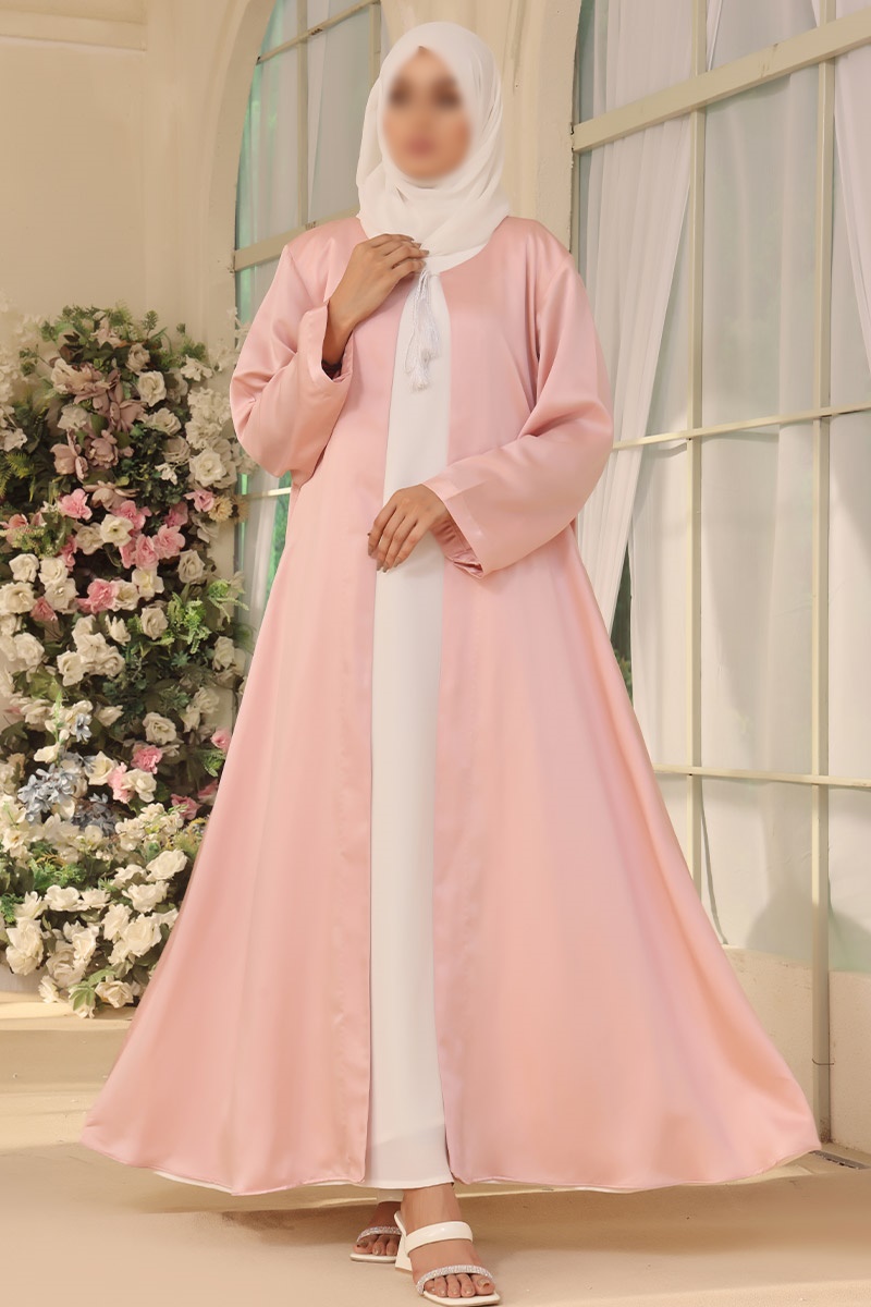 Nayab Abaya Collection Vol 22 by Amna khadija - Pink Wonder