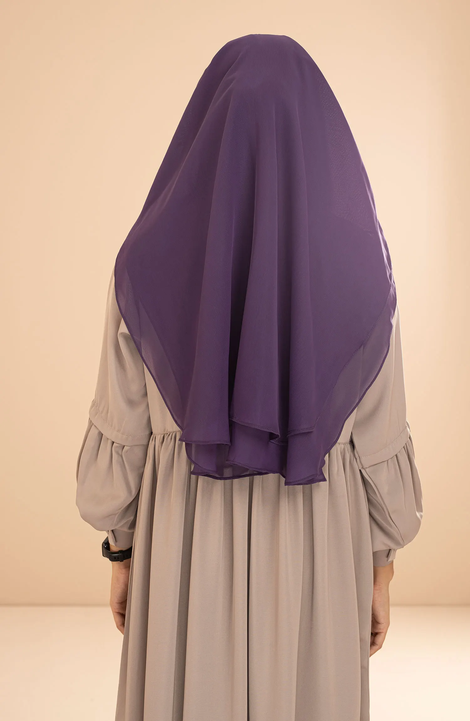 Black Camels Qamasha Hijab Collection - QH - 04