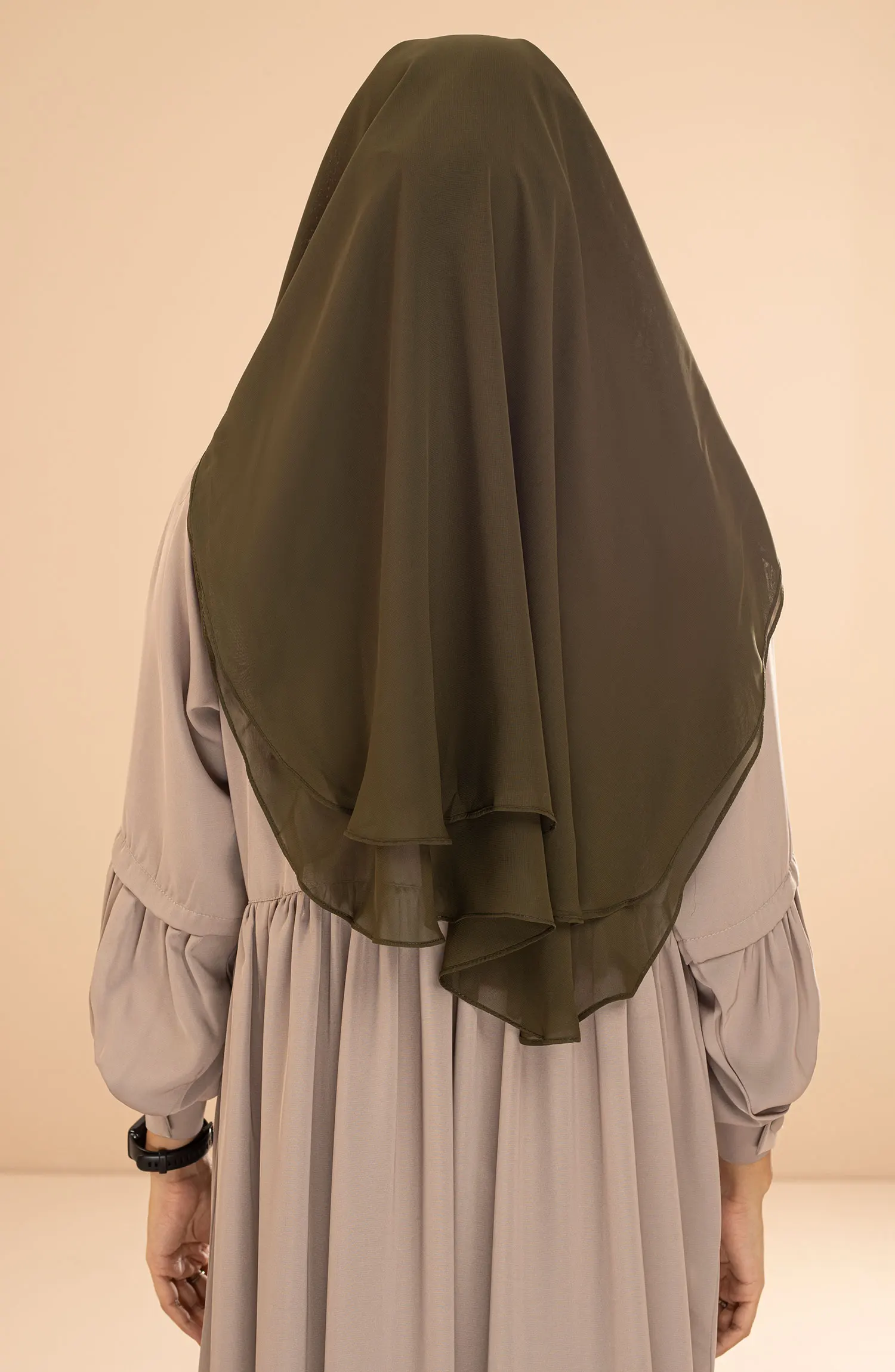 Black Camels Qamasha Hijab Collection - QH - 06