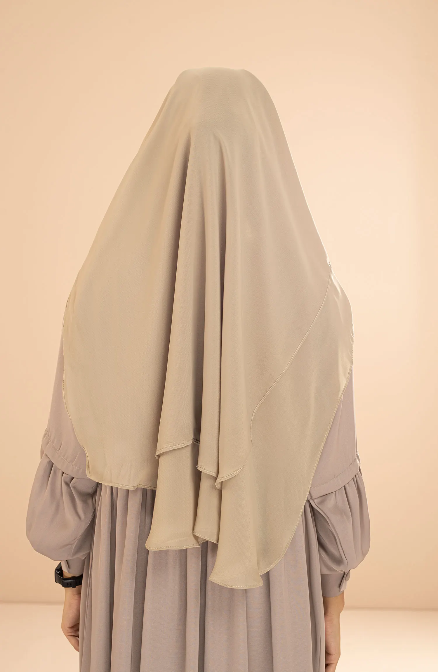 Black Camels Qamasha Hijab Collection - QH - 08