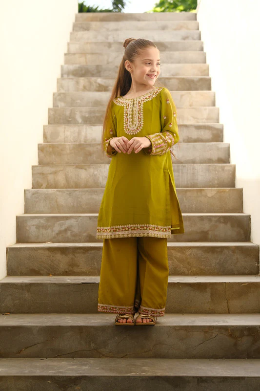 Anaya - 2ps Embroidered