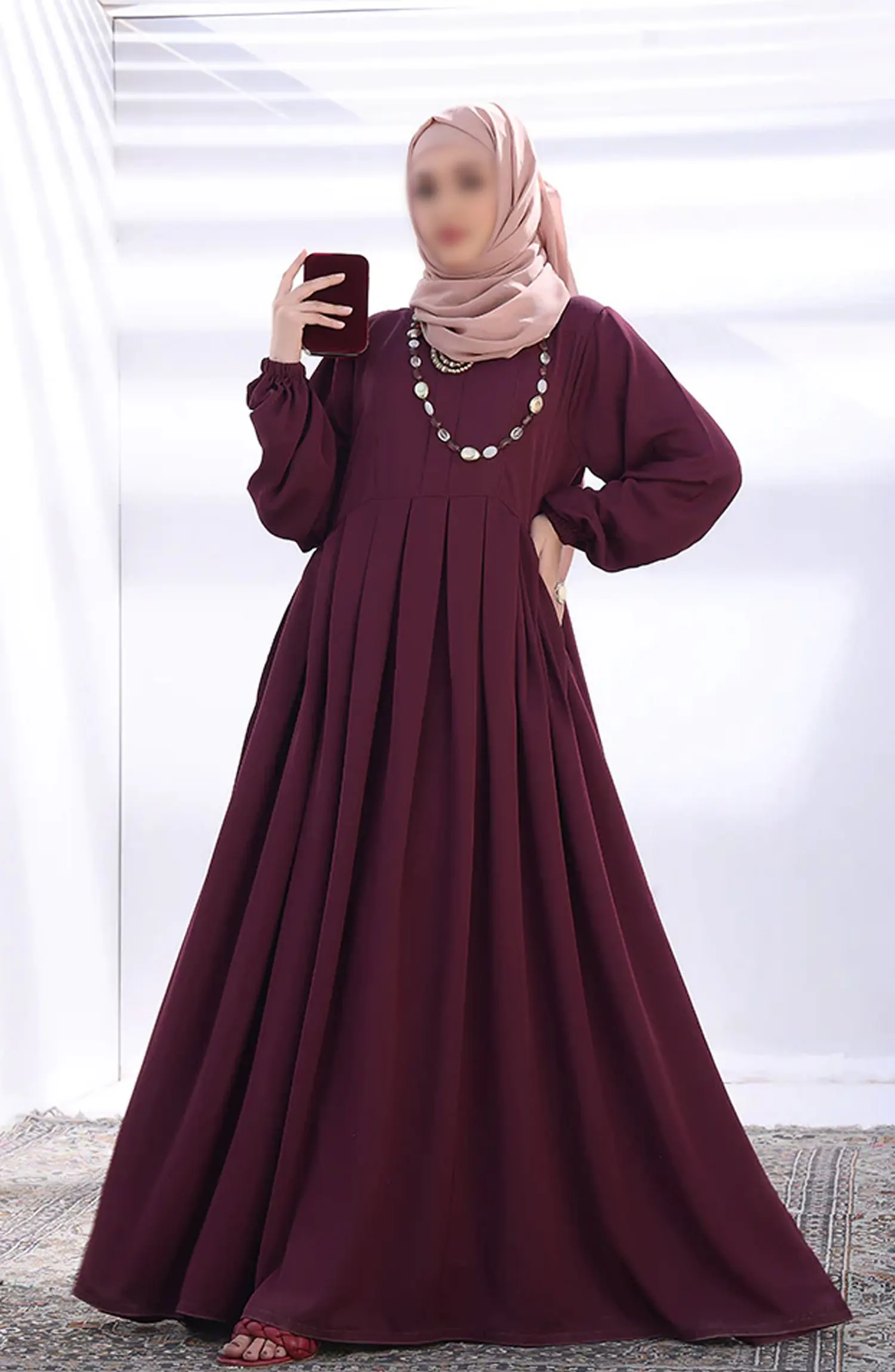 Black Camels The Abaya Edit 2024 - Rabiya Maxi Abaya