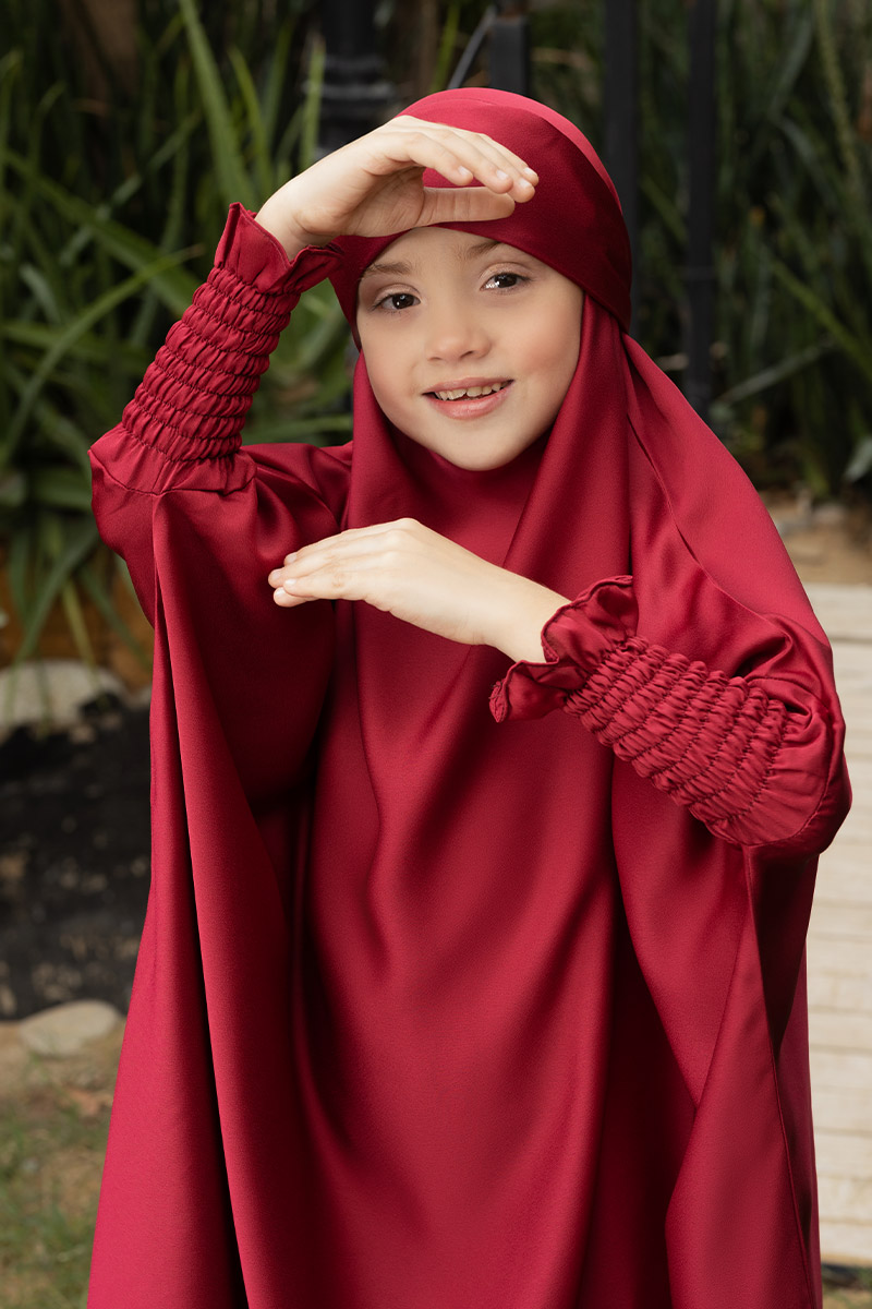 Black Camel Kids Abaya Collection 2023 - Rawya Jilbab (Kids)