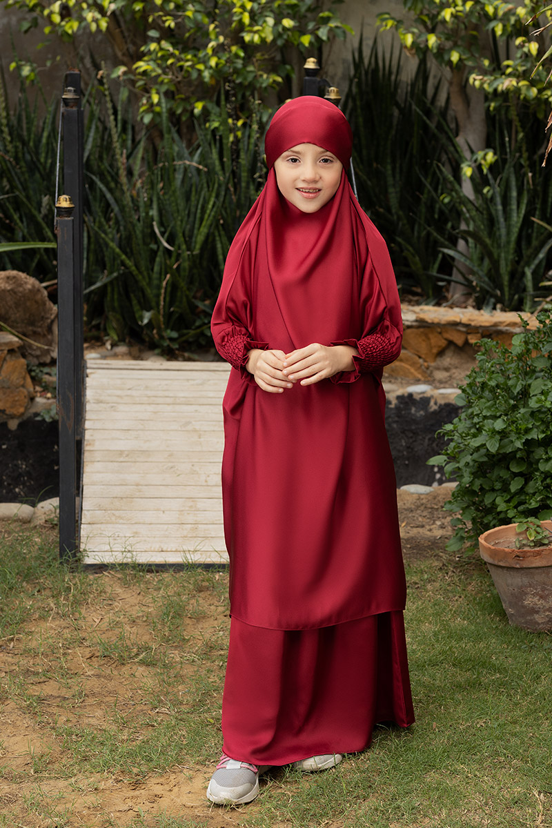 Black Camel Kids Abaya Collection 2023 - Rawya Jilbab (Kids)