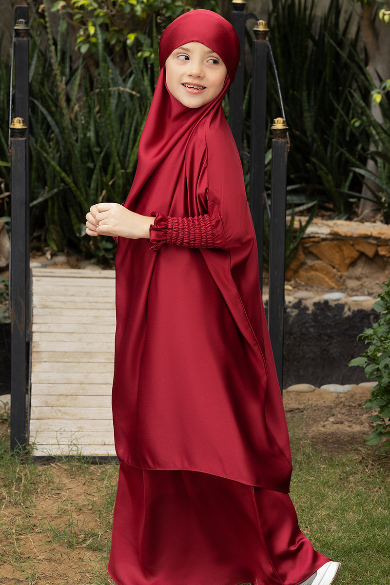 Black Camel Kids Abaya Collection 2023 - Rawya Jilbab (Kids)