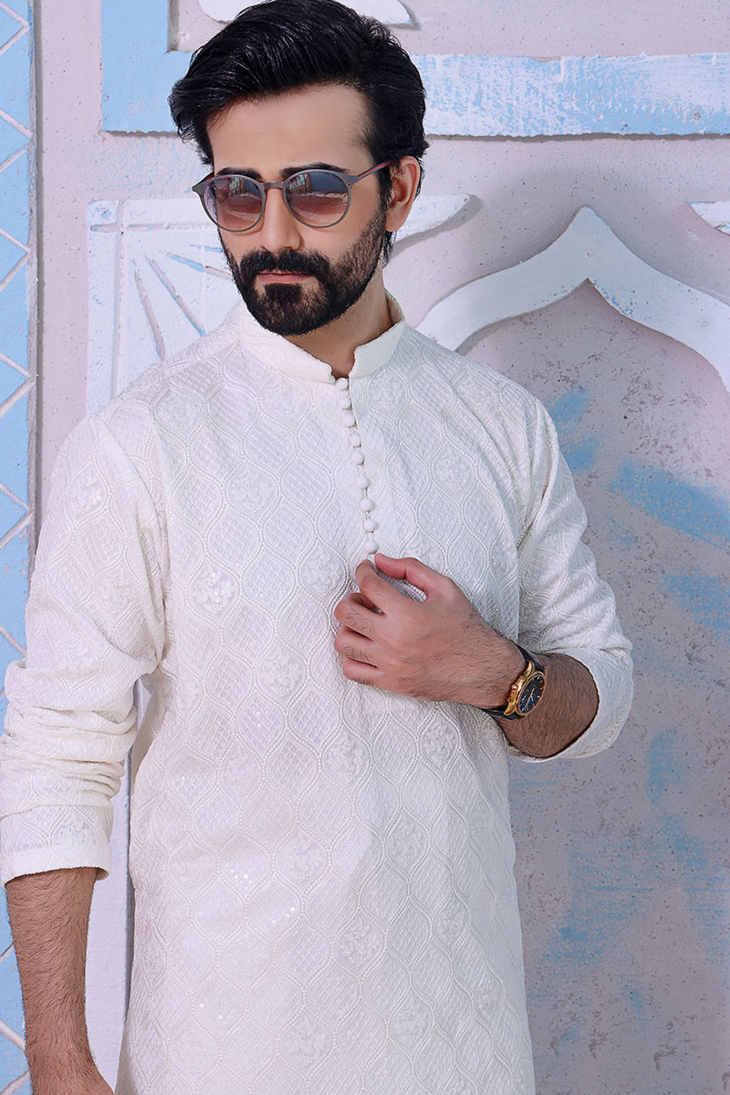 Mens Festive Collection By TGM - Regal White