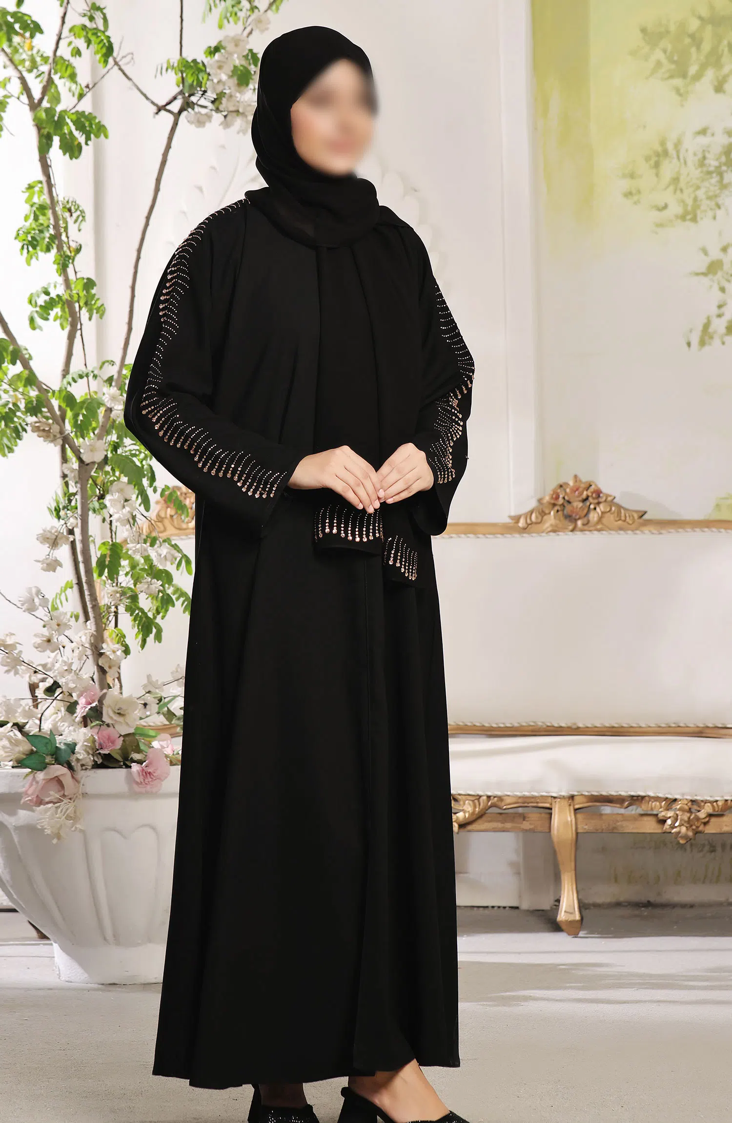 Nayab Abaya Collection By TGM Vol 25 - Rehana