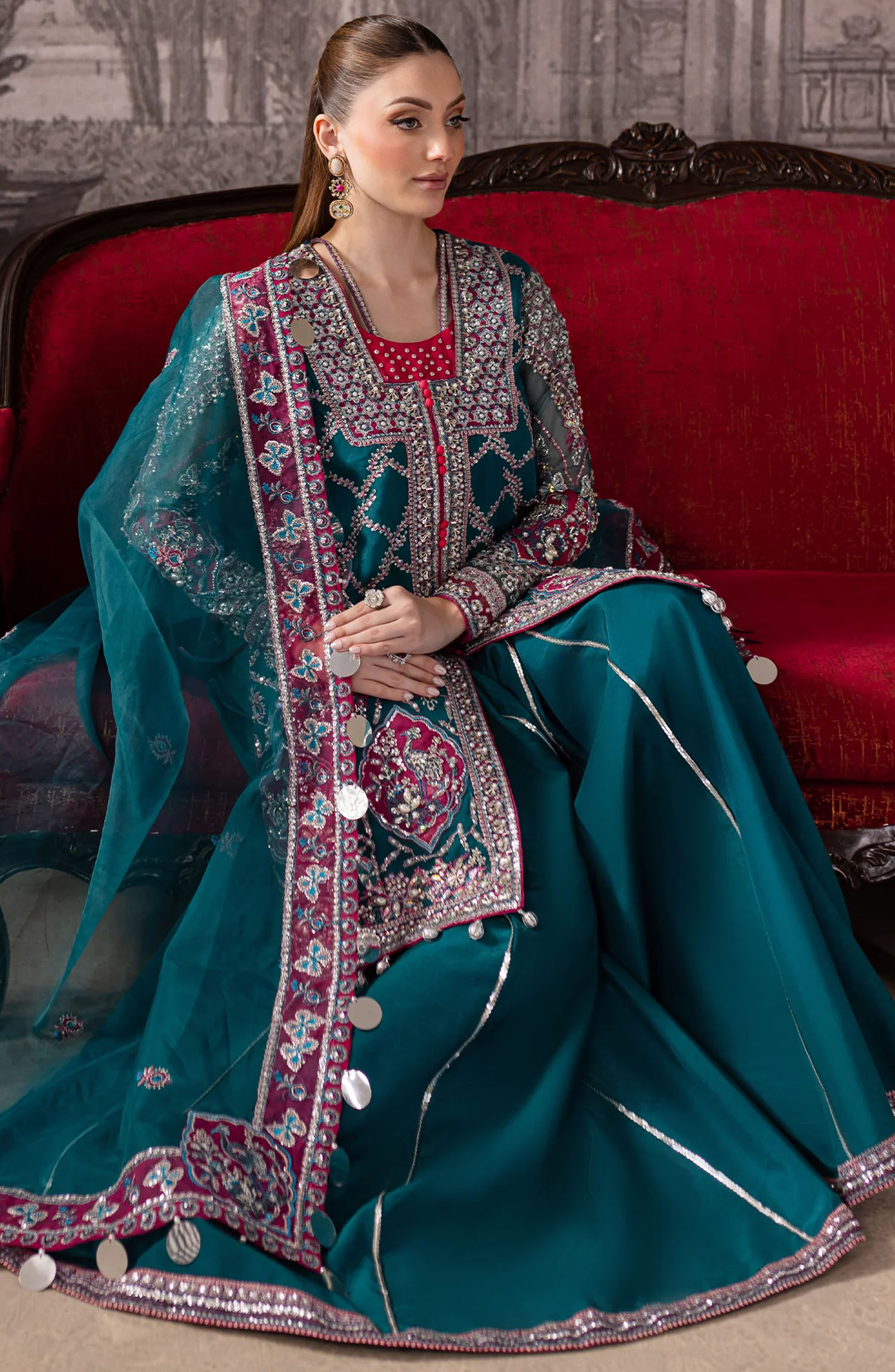 Mystara Wedding Festive Luxury Collection By Maria Osama Khan - Riva