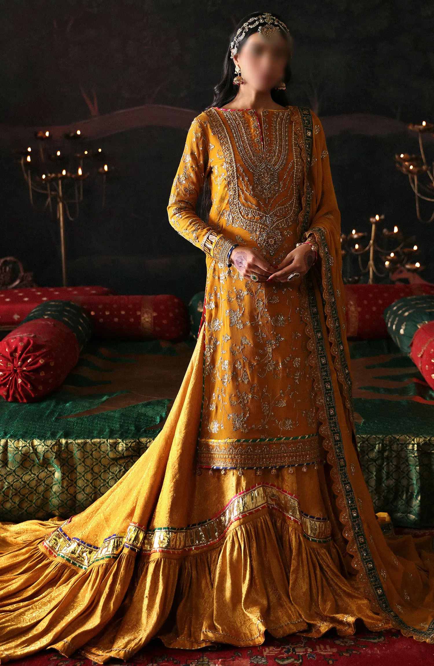 Devdas Exquisite Formal Wear By Emaan Adeel - ROSHAN JAHAN