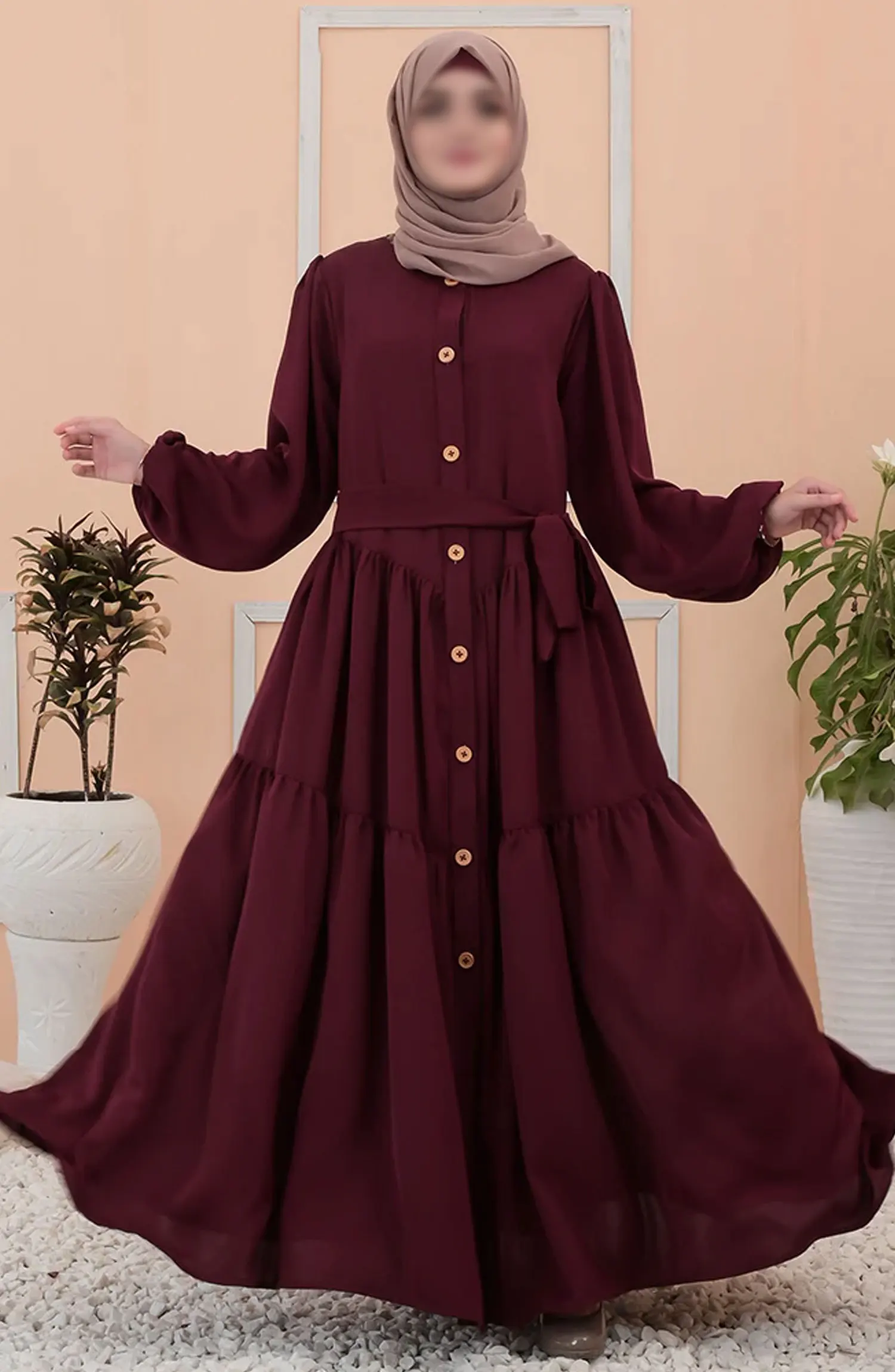 Black Camels The Abaya Edit 2024 - Ruhabah Maxi Abaya