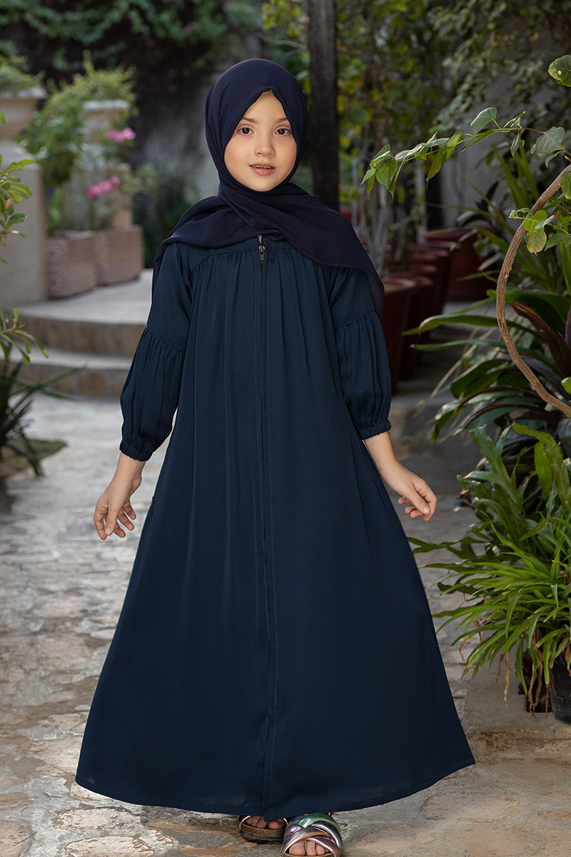 Black Camel Kids Abaya Collection 2023 - Ruman Abaya (Kids)