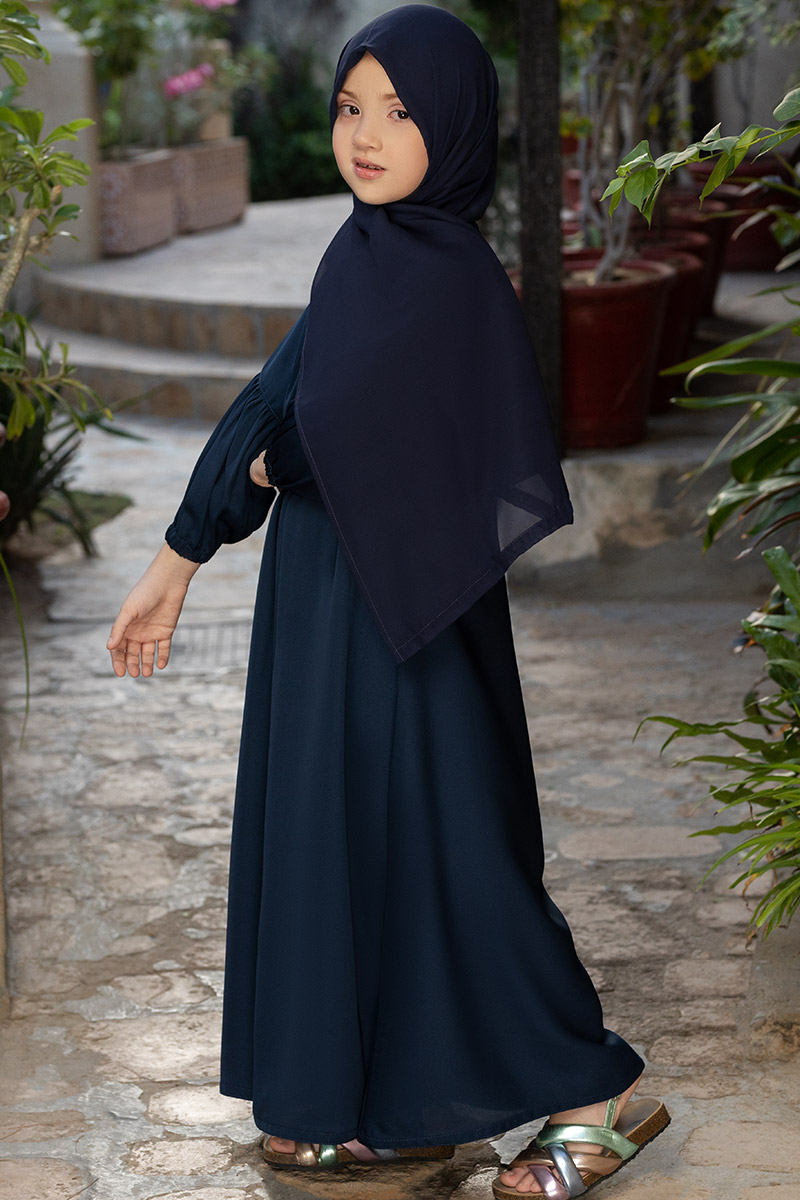 Black Camel Kids Abaya Collection 2023 - Ruman Abaya (Kids)