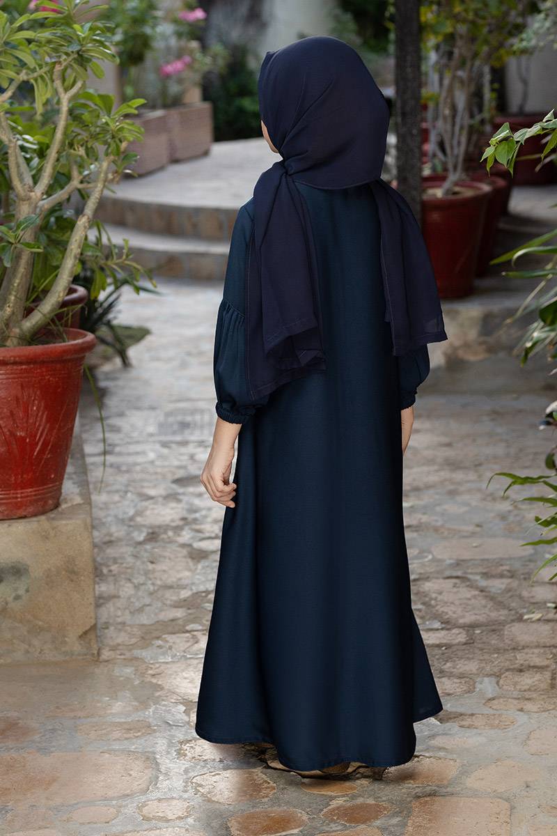 Black Camel Kids Abaya Collection 2023 - Ruman Abaya (Kids)