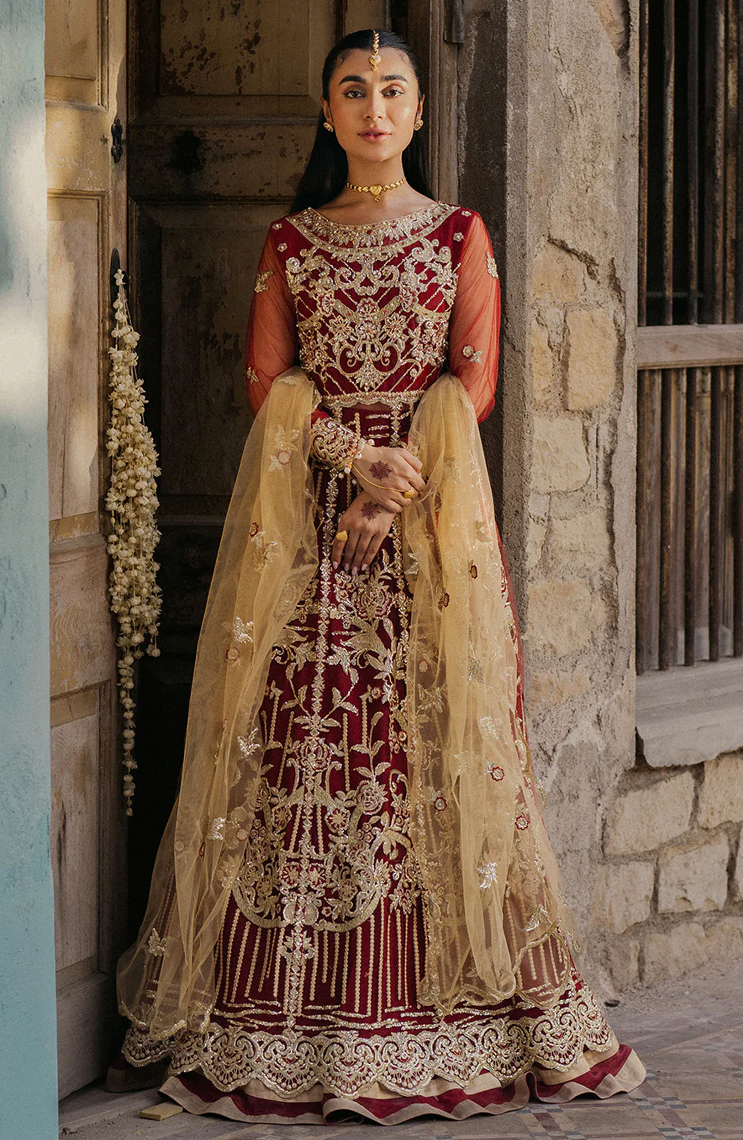 Pehli Si Muhabbat Wedding Unstitched By Roheenaz - RWD-3 Jabeen