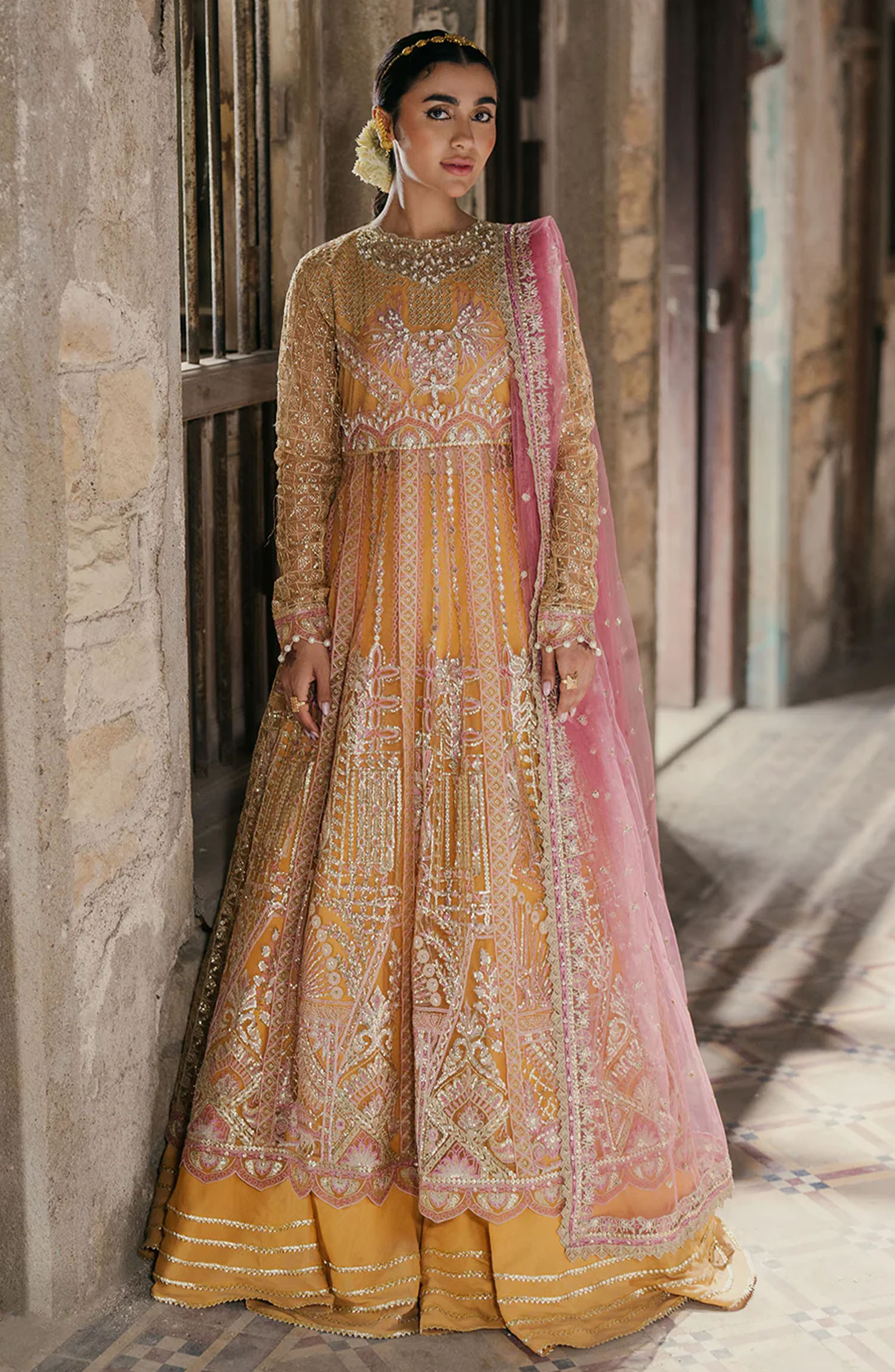 Pehli Si Muhabbat Wedding Unstitched By Roheenaz - RWD-7 Afreen