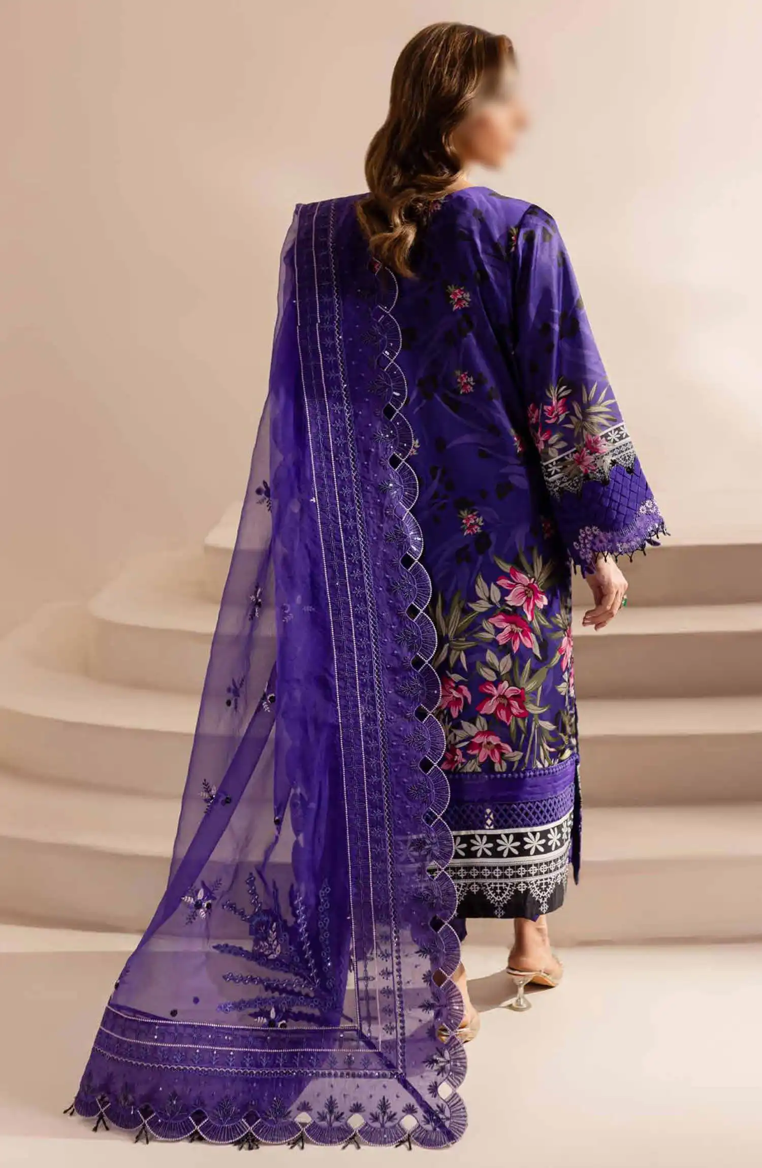 Nureh-The Silk Edit Unstitched Collection - S 18