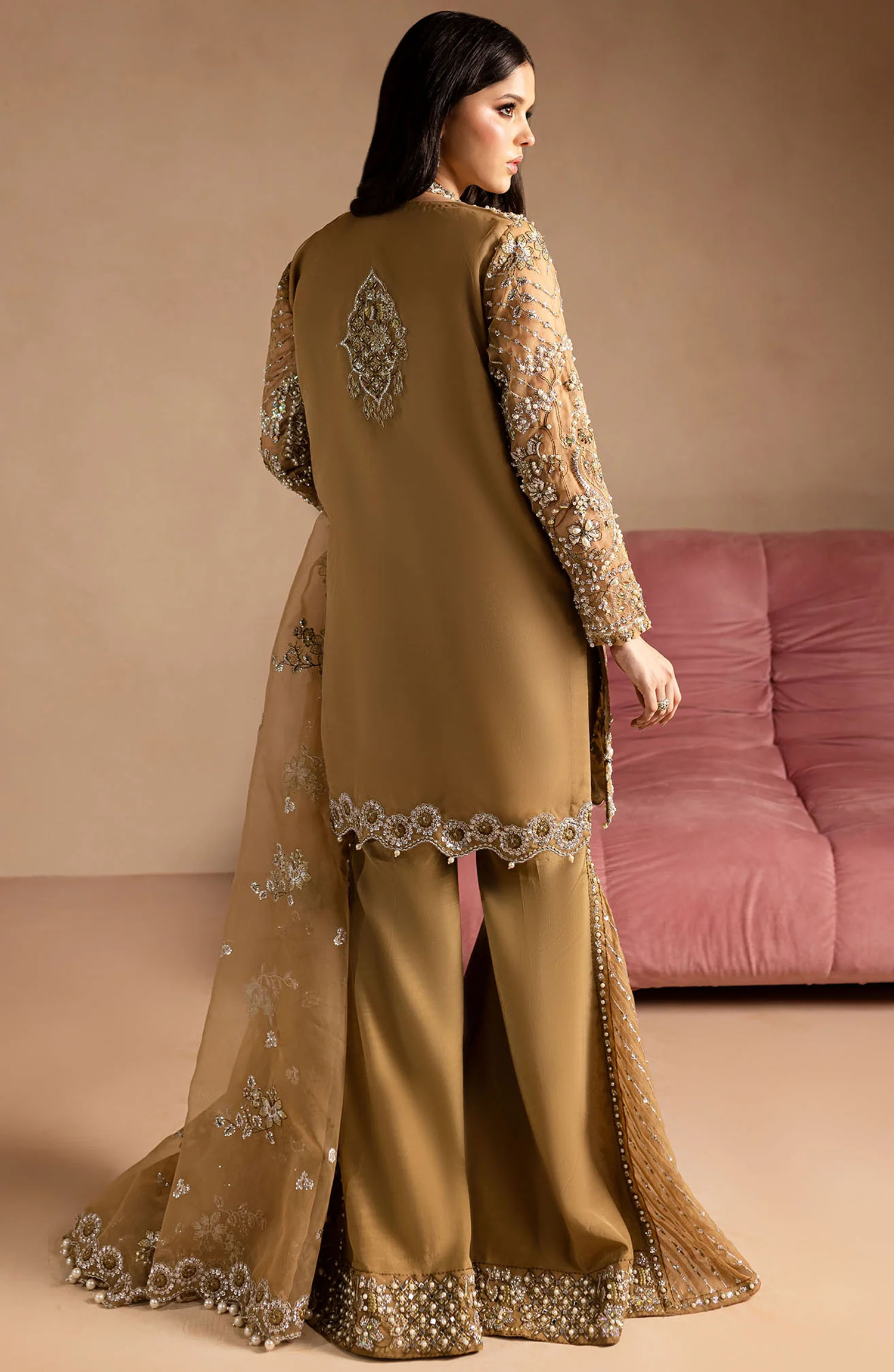 Lamhay Wedding Festive Collection By Maria Osama Khan - Sabahat