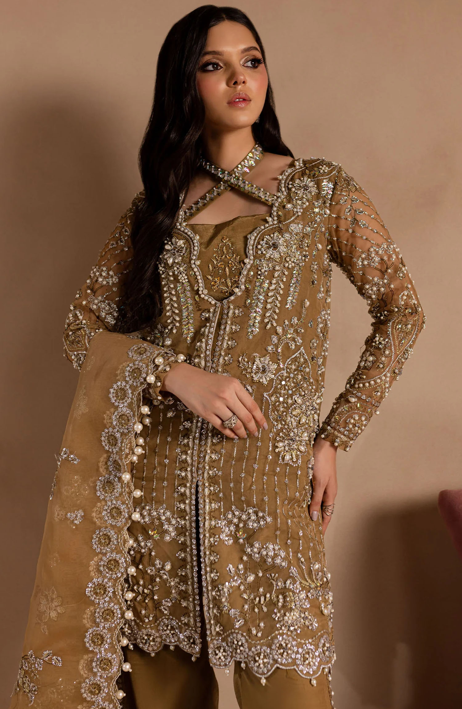 Lamhay Wedding Festive Collection By Maria Osama Khan - Sabahat