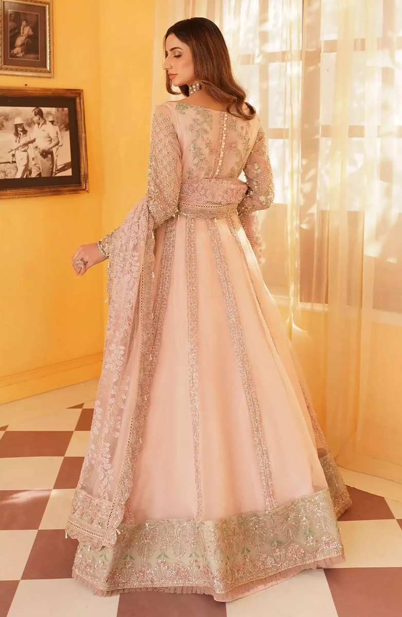 Mehak Yaqoob Serene Luxury Collection Vol 03-SALMON PINK