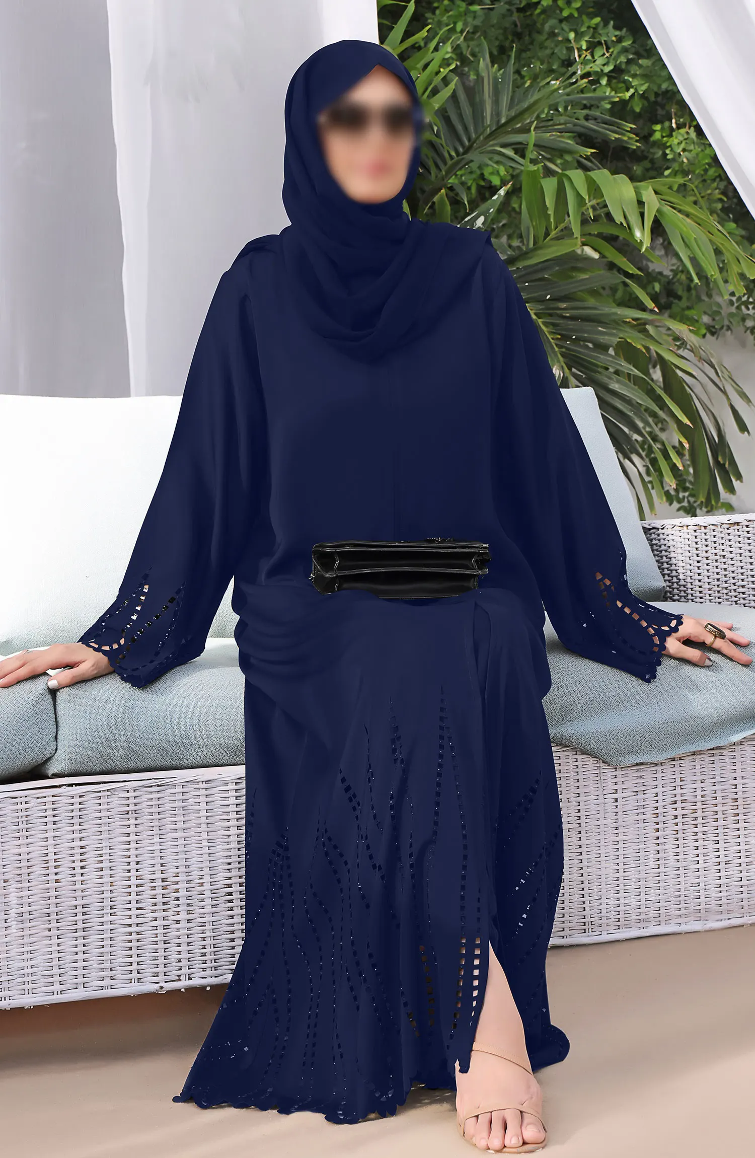 Amna Khadija Nayab Abaya Collection Vol 24 - Samrah