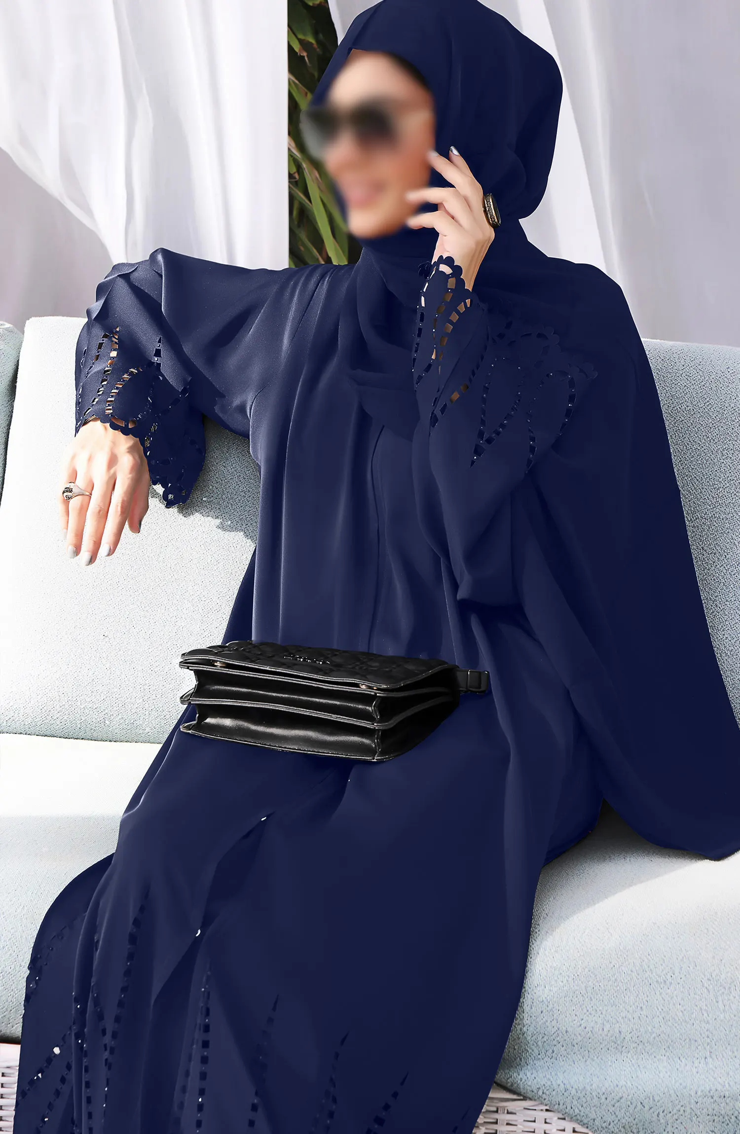 Amna Khadija Nayab Abaya Collection Vol 24 - Samrah