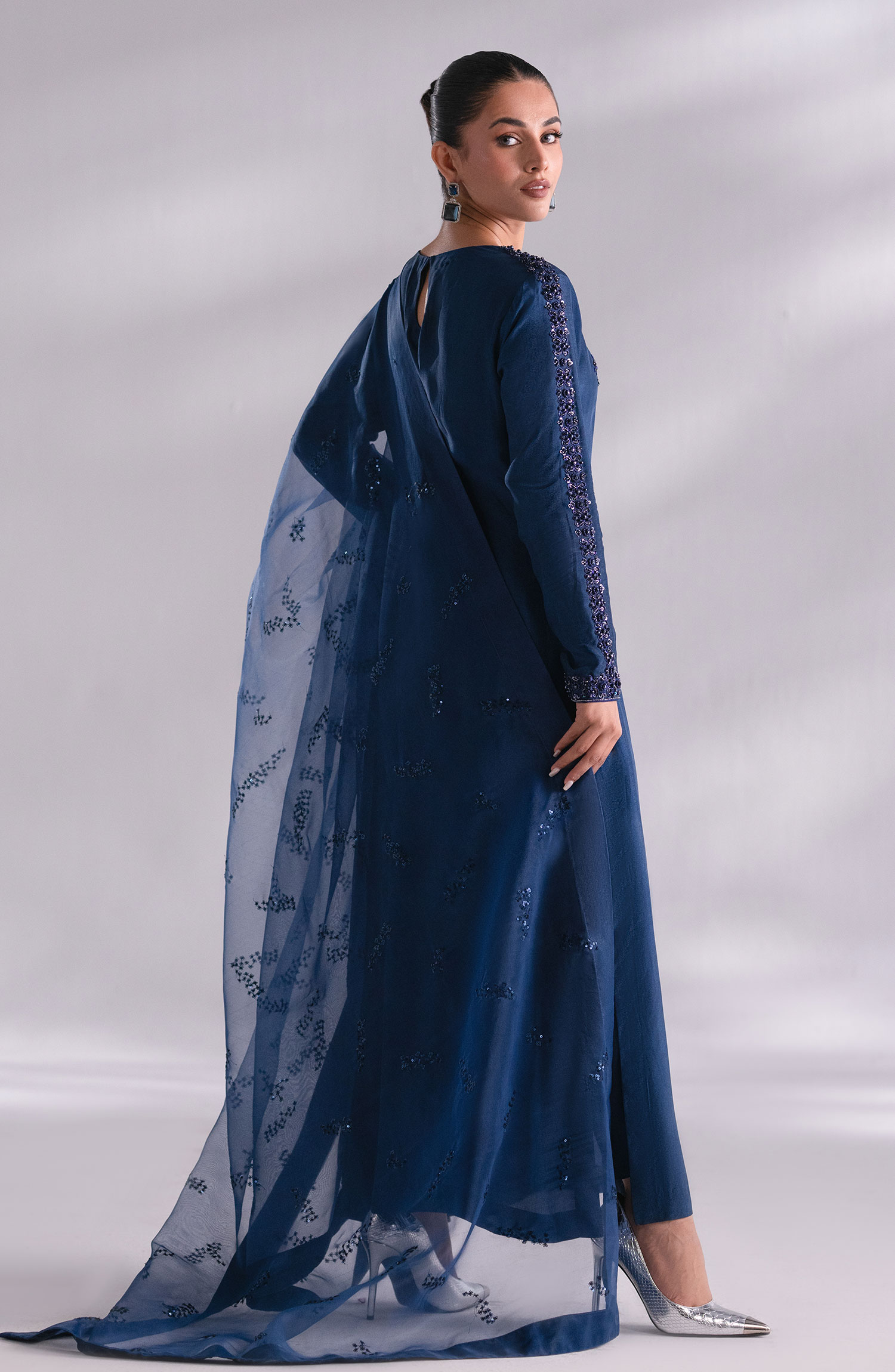 Mehak Yaqoob Enchante The Luxe Edit Collection - Sapphire