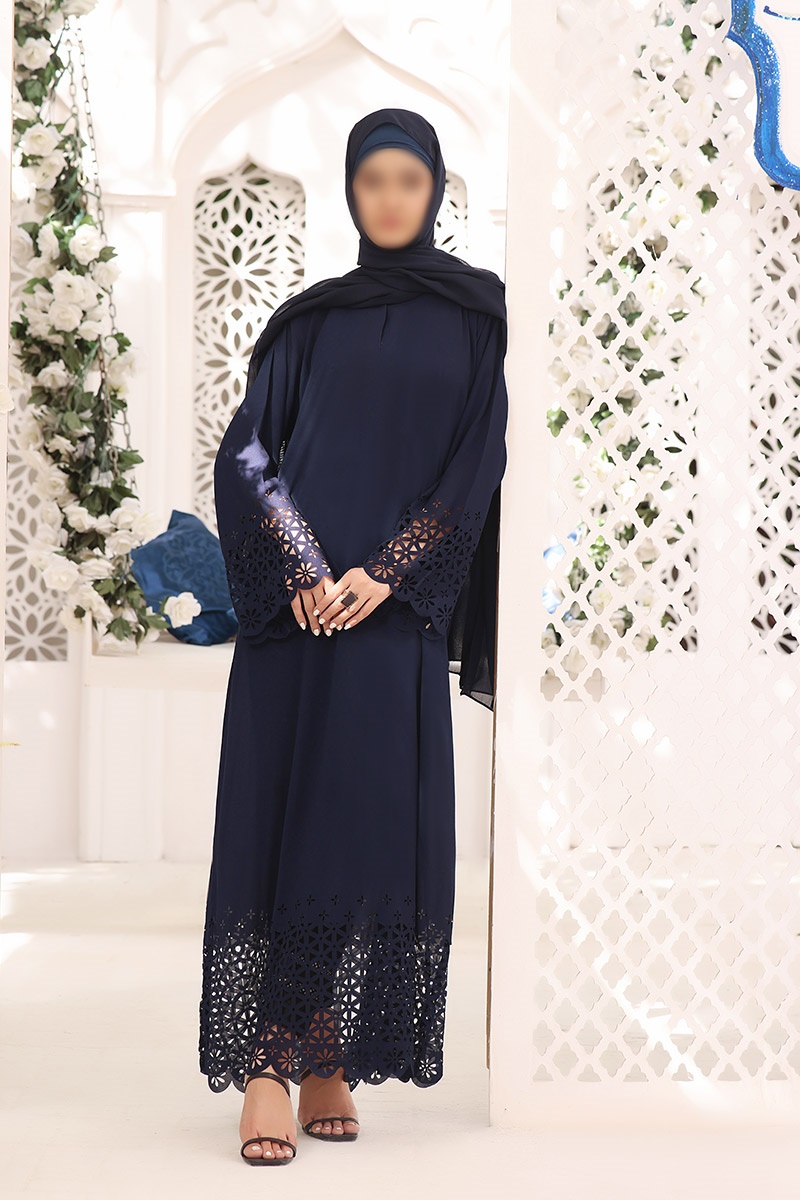 Nayab Abaya Collection Vol 22 by Amna khadija - Sapphire Enigma