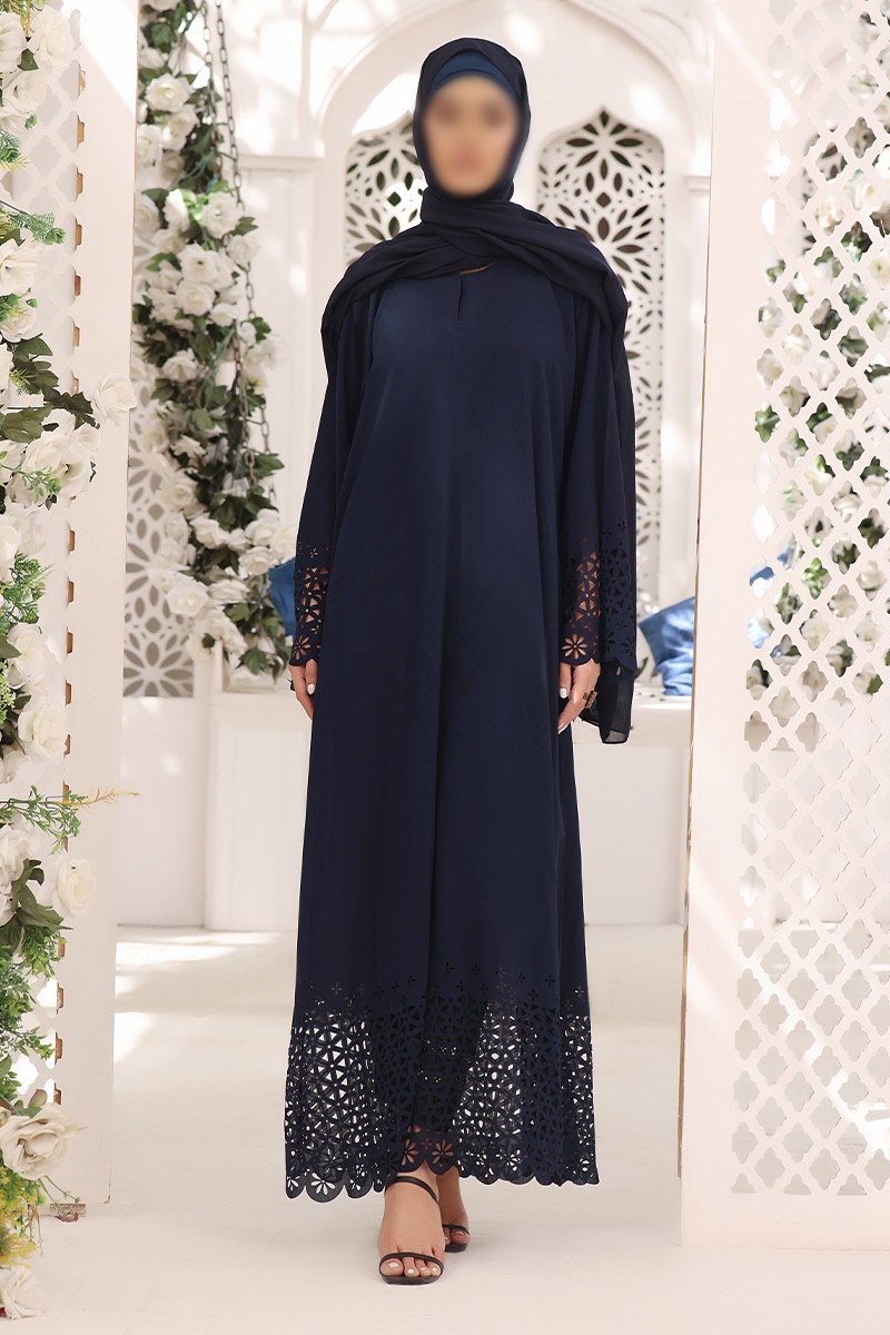 Nayab Abaya Collection Vol 22 by Amna khadija - Sapphire Enigma