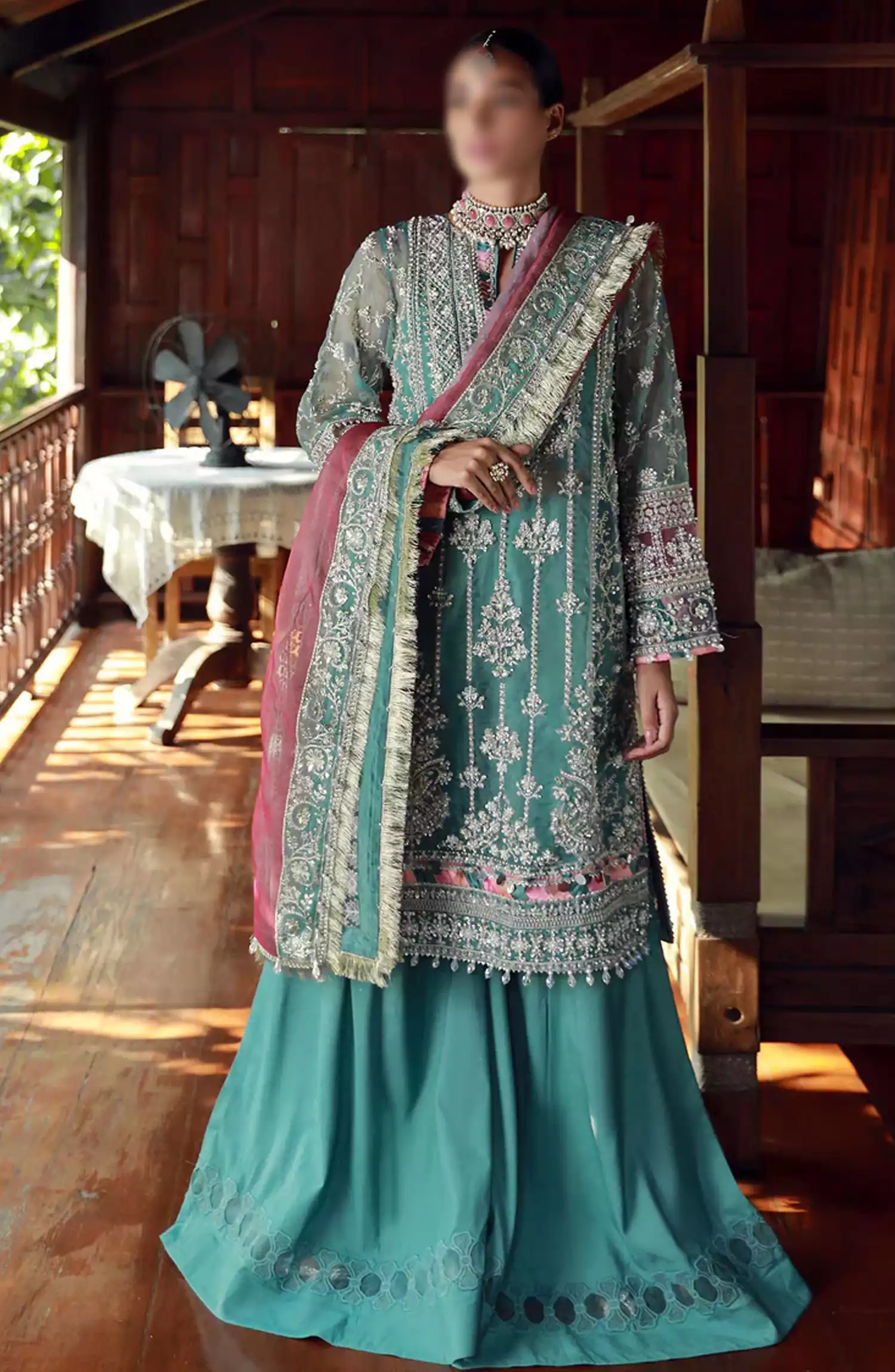 Enaara Festive Luxury Unstitched Collection Vol 01 2024 - Sarang