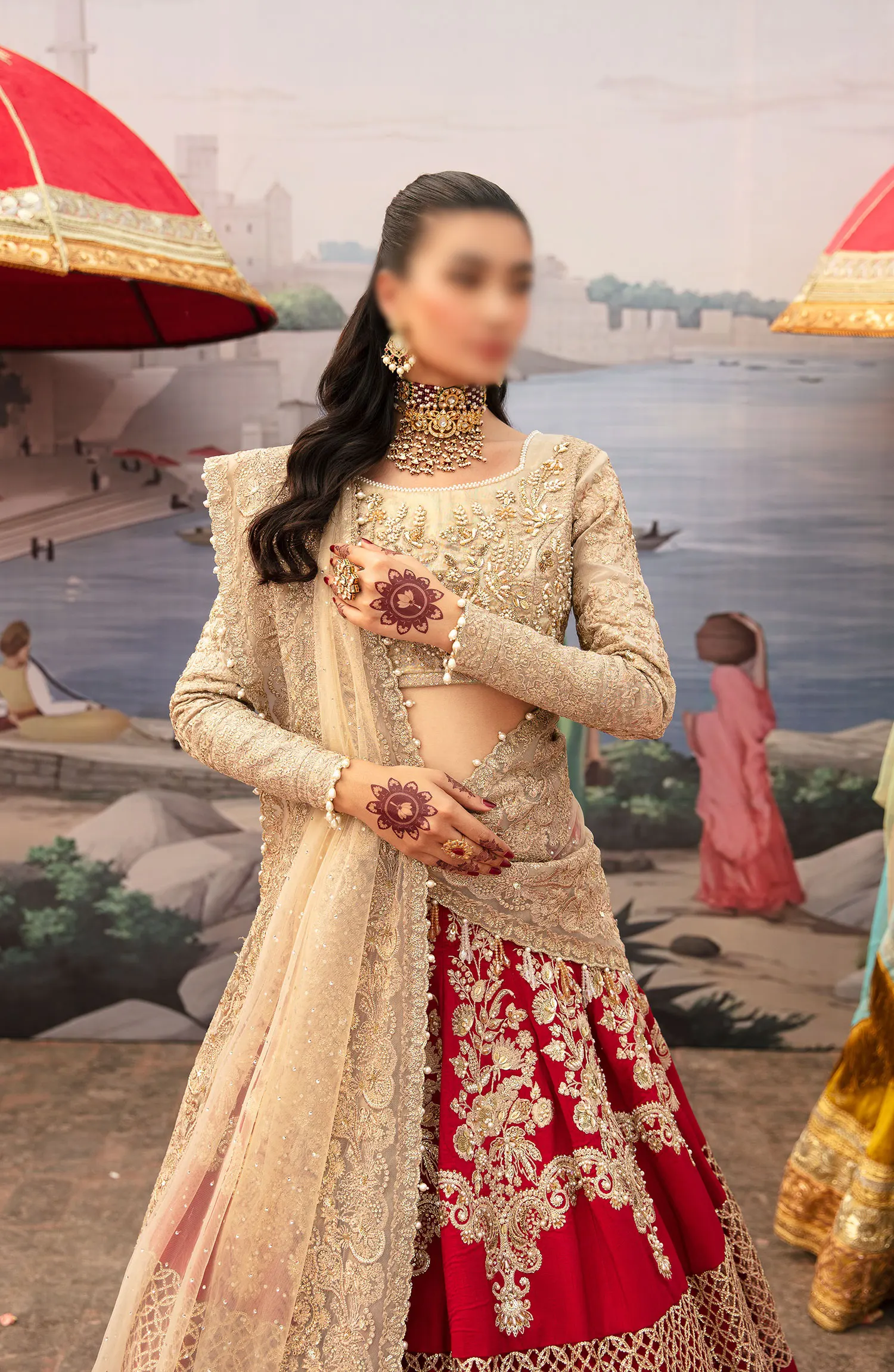 Serene Premium Kayseria Bridal Edit 2024 - SB-19 Amber