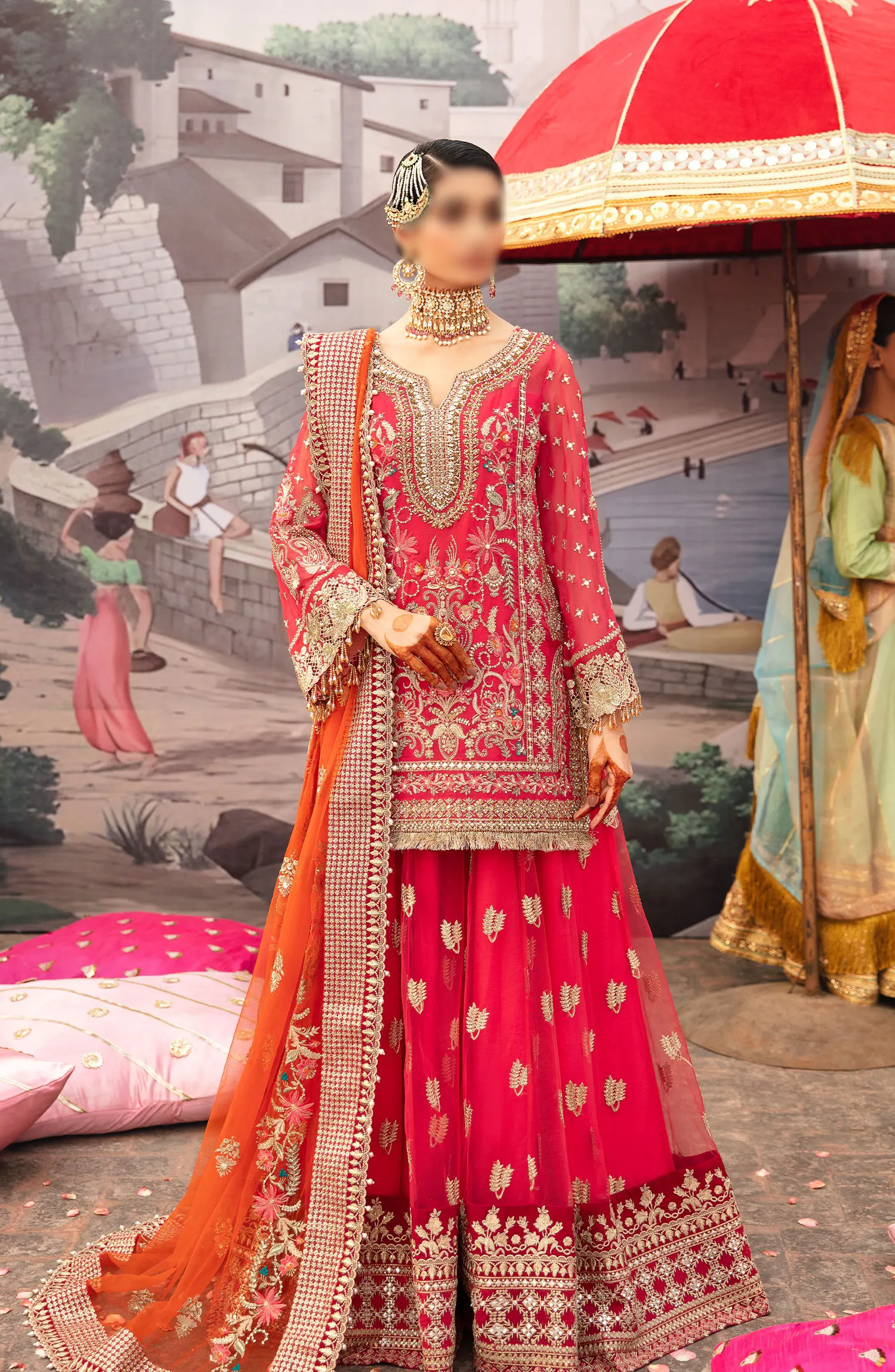 Serene Premium Kayseria Bridal Edit 2024 - SB-20 Gulab