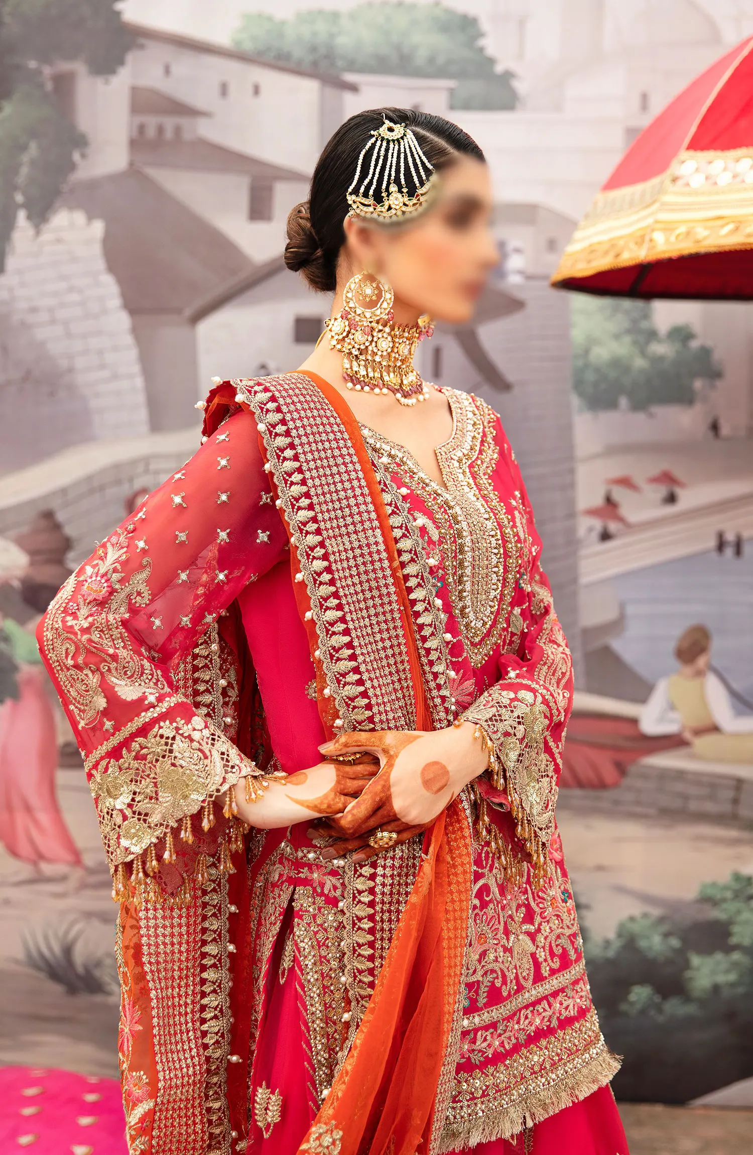 Serene Premium Kayseria Bridal Edit 2024 - SB-20 Gulab