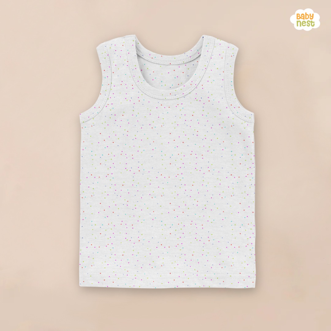 BNBBS-187 – Plain – Sandos For Kids – White Dots